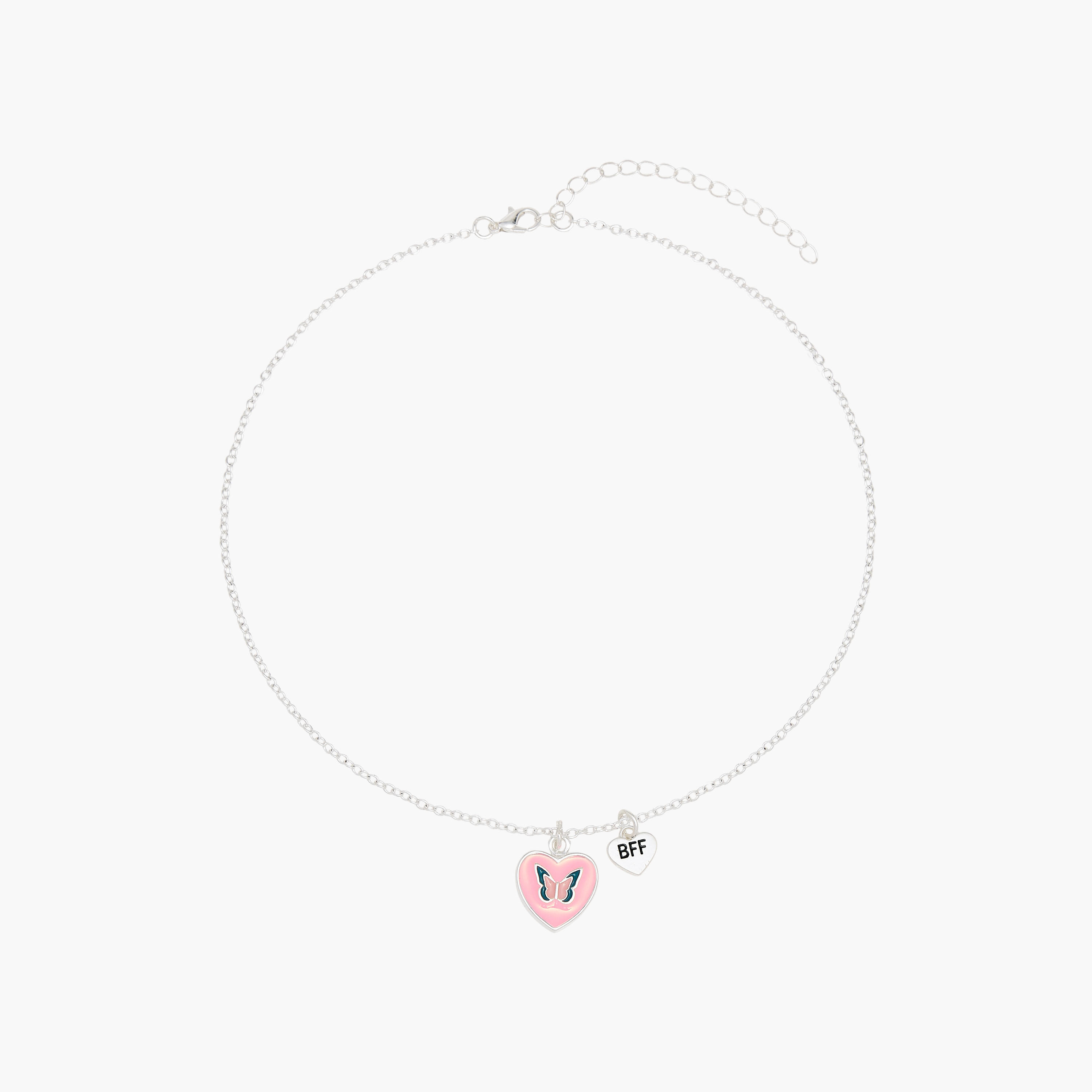 Flora Bella Butterfly Pendant Necklace with Lobster Clasp Closure - Set of 2-girls-accessories-jewellery-image-2
