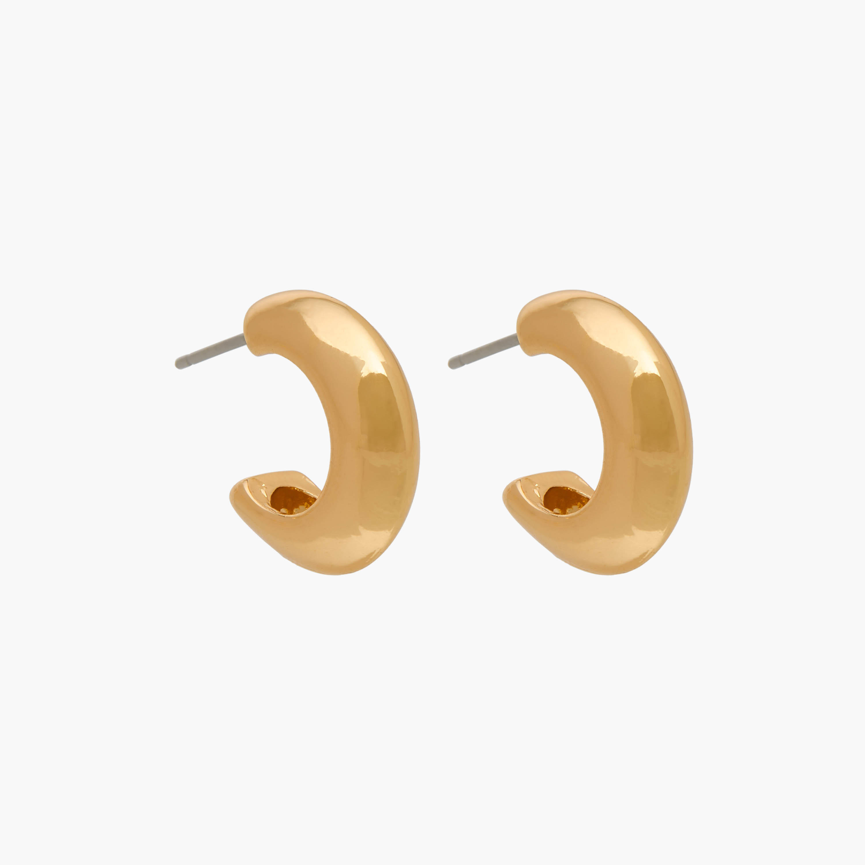 Flora Bella Metallic Earrings with Pushback Closure - Set of 3-women-watchesandjewellery-jewellery-earrings-image-4