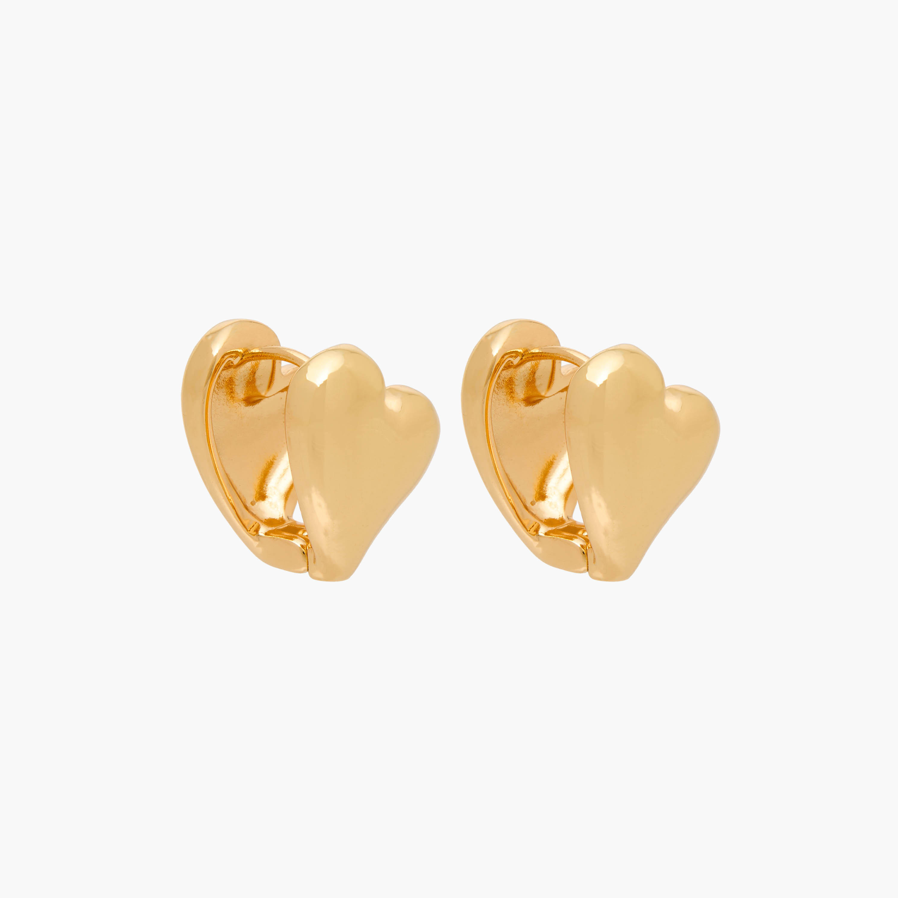 مجموعة أقراط معدنية على شكل قلب من فلورا بيلا عدد 3-women-watchesandjewellery-jewellery-earrings-image-3