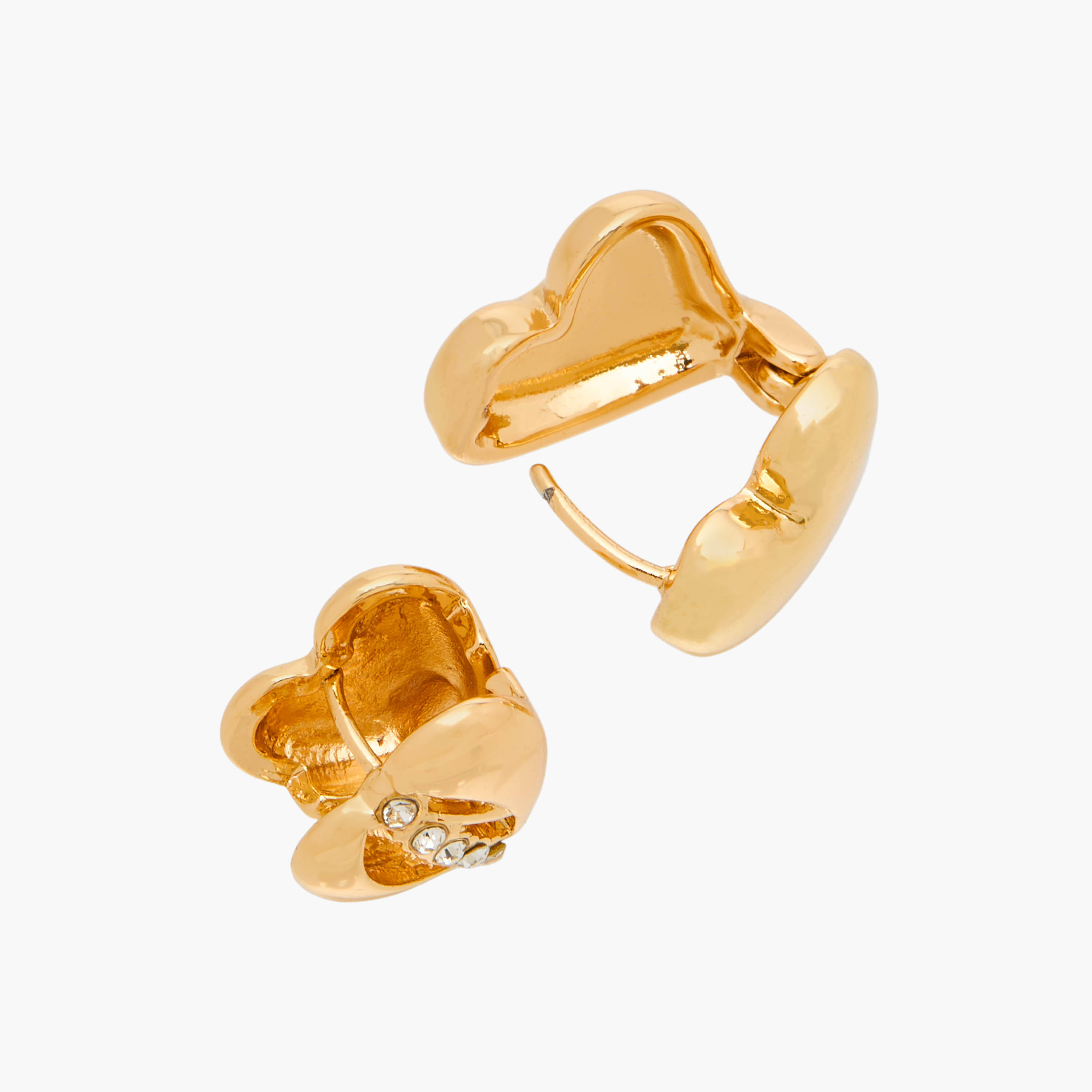 مجموعة أقراط معدنية على شكل قلب من فلورا بيلا عدد 3-women-watchesandjewellery-jewellery-earrings-image-5