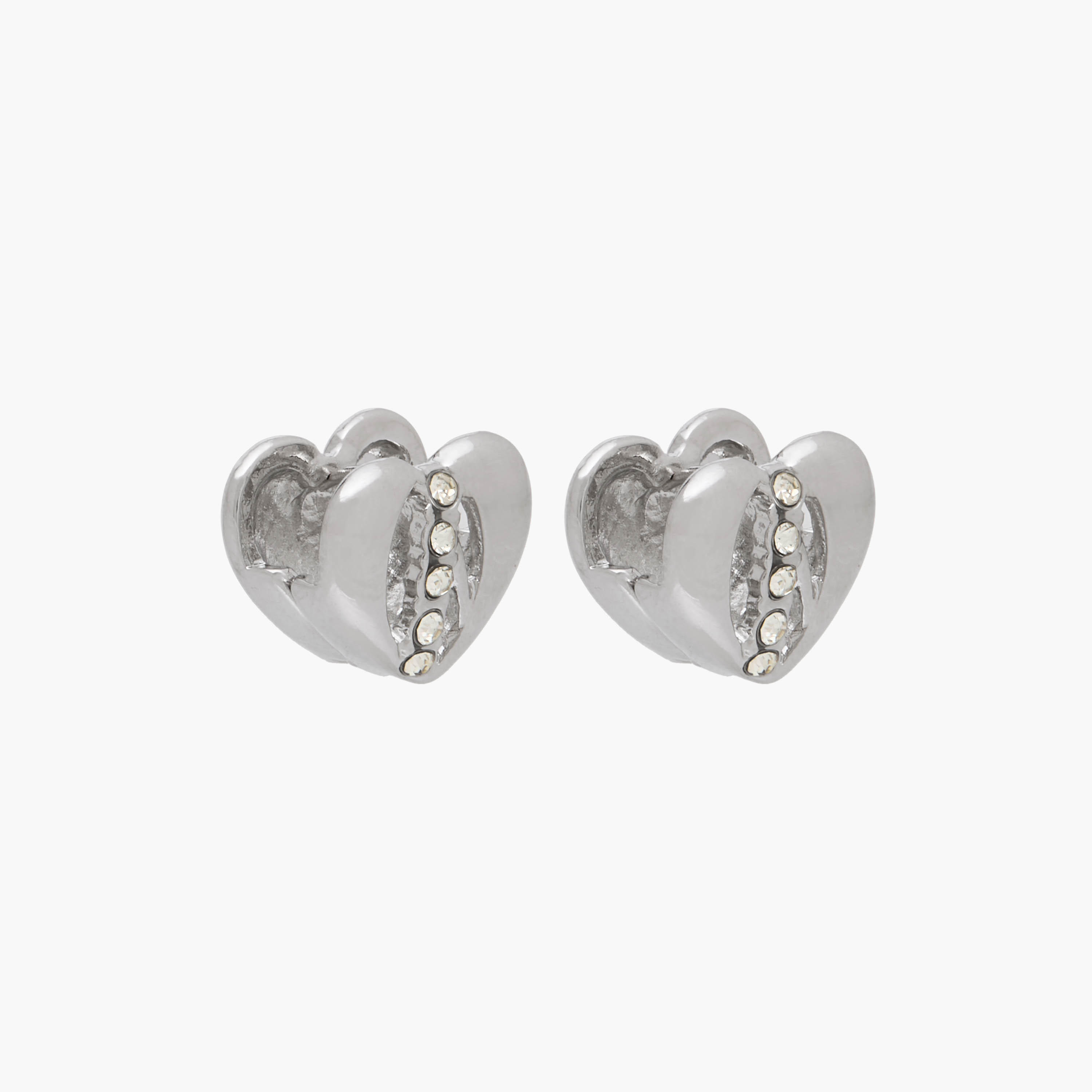 Flora Bella Heart-Shaped Metallic Earrings - Set of 3-women-watchesandjewellery-jewellery-earrings-image-4