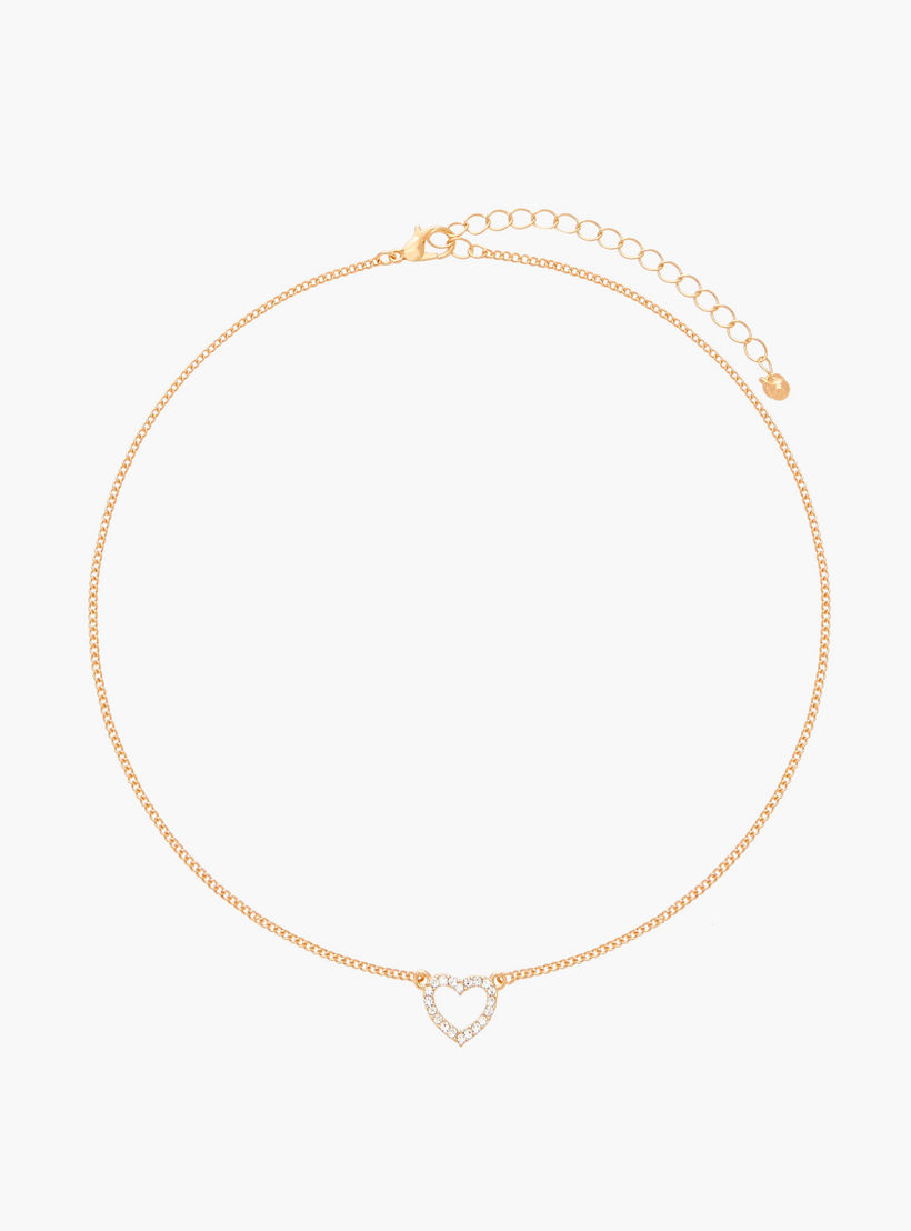 Flora Bella Heart Embellished Pendant Necklace with Earrings and Ring-women-watchesandjewellery-jewellery-jewellerysets-image-2