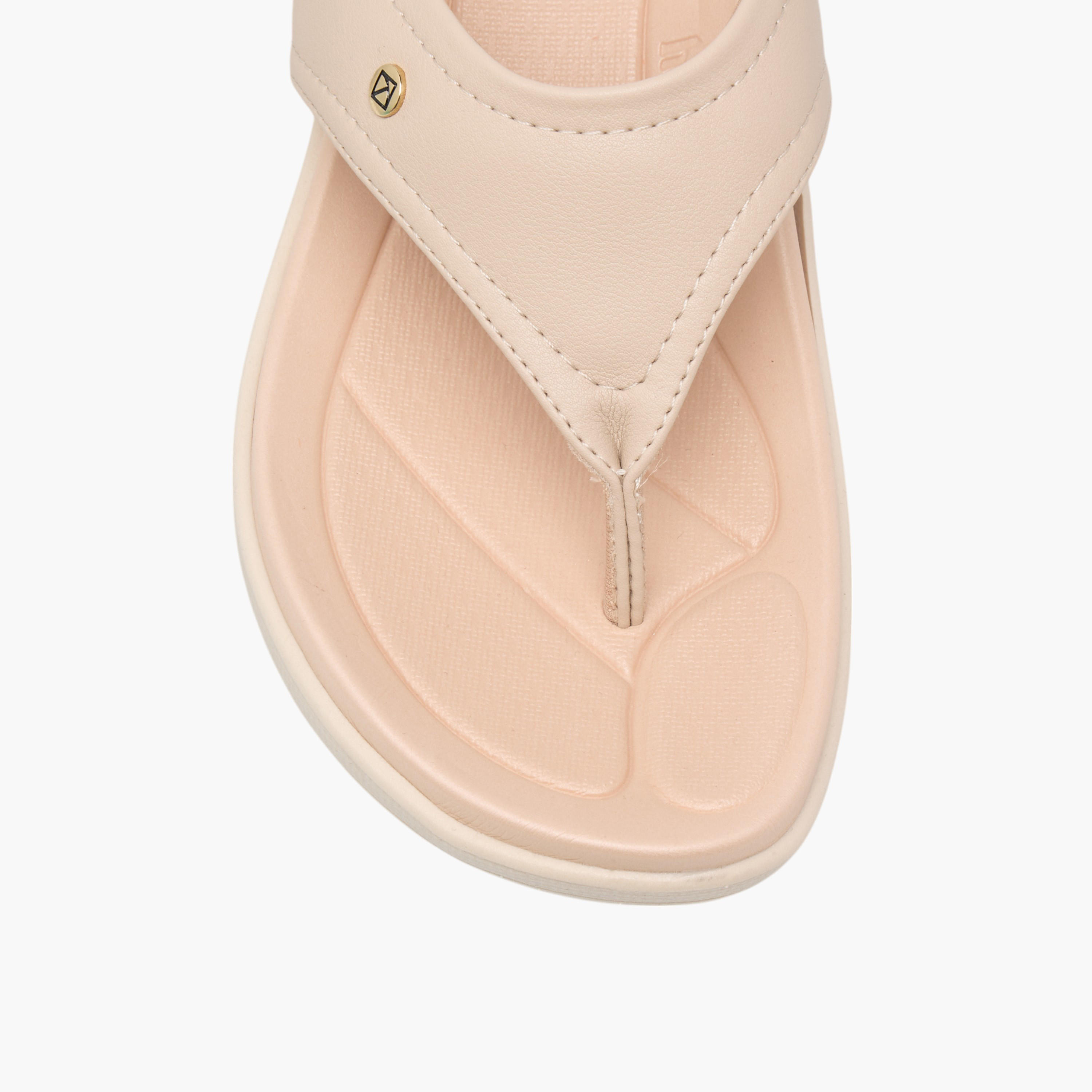 Piccadilly Solid Slip-On Comfort Thong Sandals-women-shoes-flats-sandals-image-4