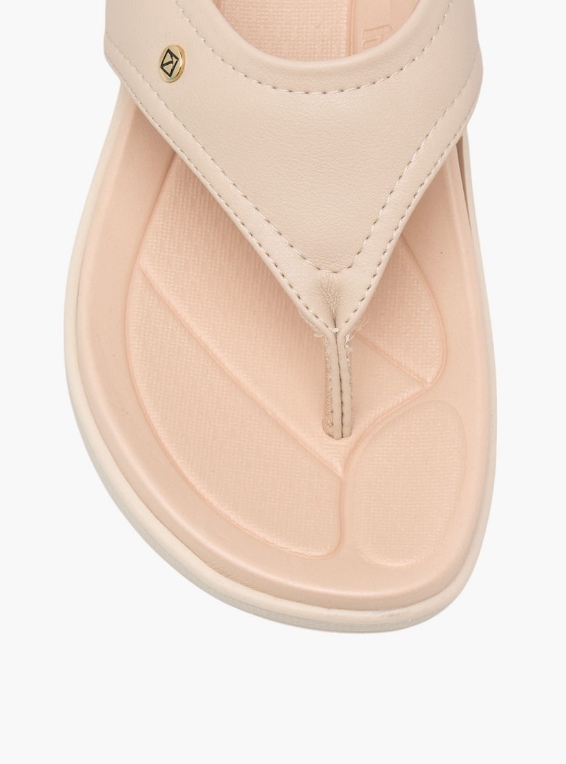 Piccadilly Solid Slip-On Comfort Thong Sandals-women-shoes-flats-sandals-image-4