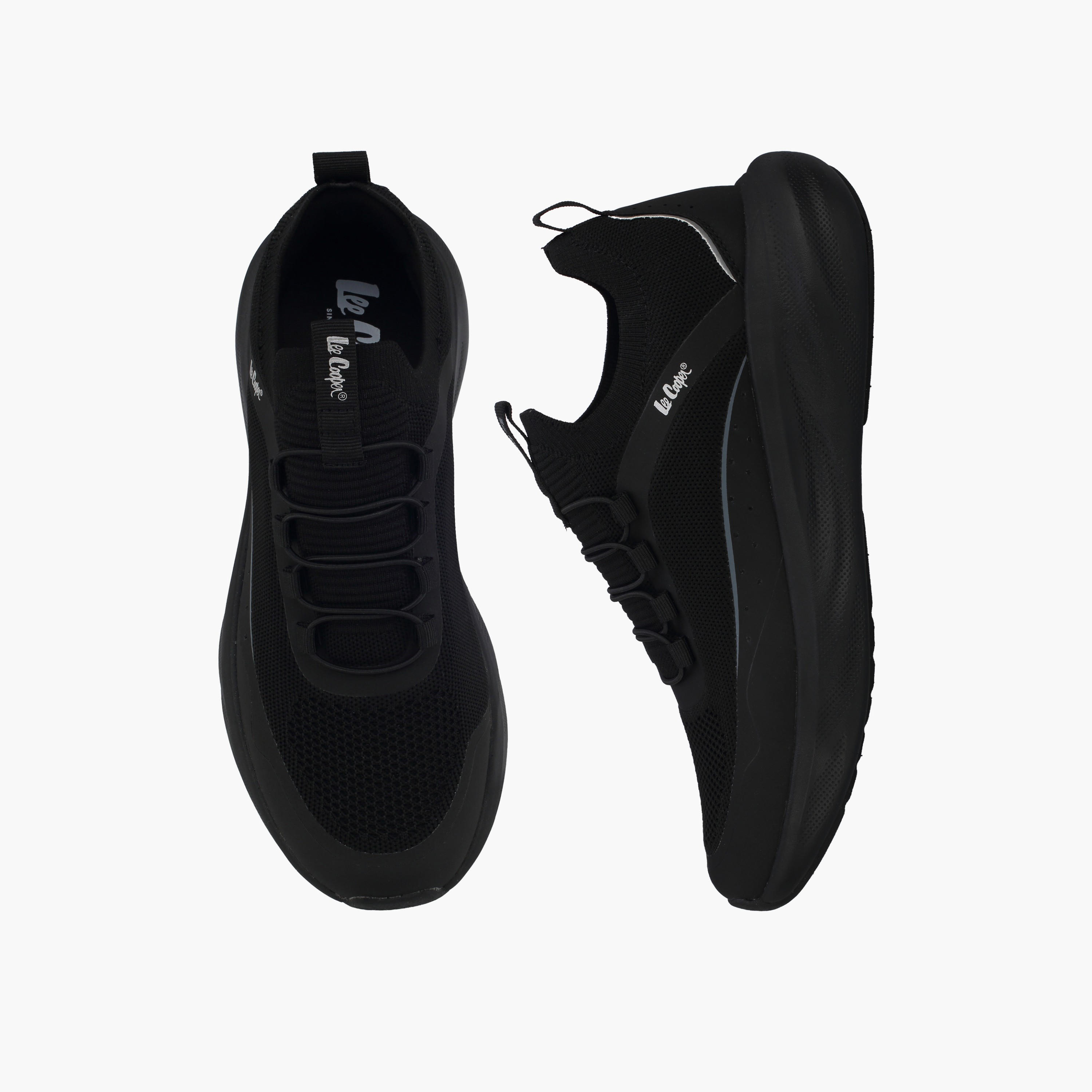 Lee Cooper Men Slip-On Textured Ankle Sneakers-men-shoes-sneakers-image-1