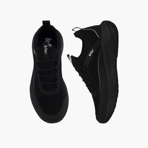 Lee Cooper Men Slip-On Textured Ankle Sneakers-men-shoes-image-1
