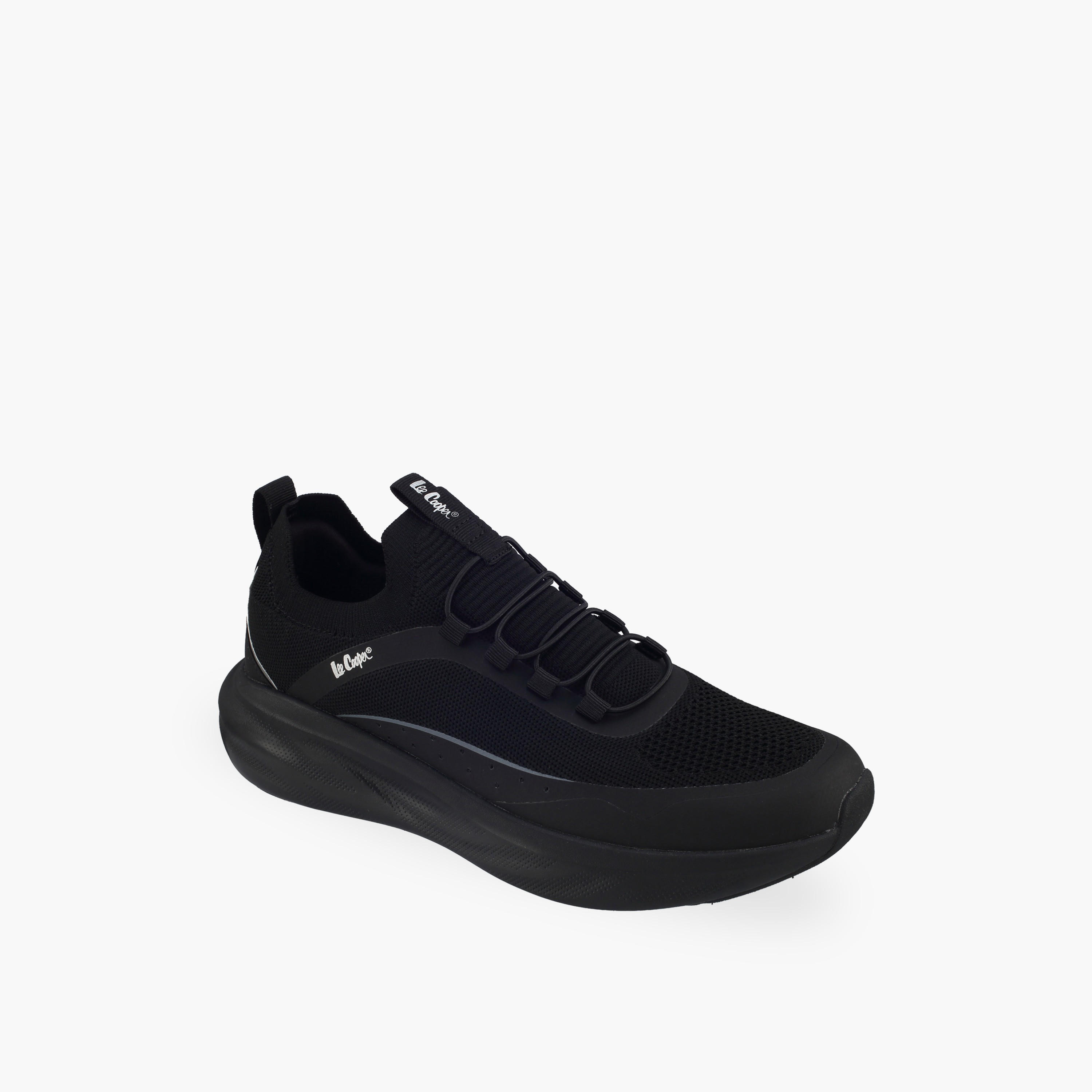 Lee Cooper Men Slip-On Textured Ankle Sneakers-men-shoes-sneakers-image-2