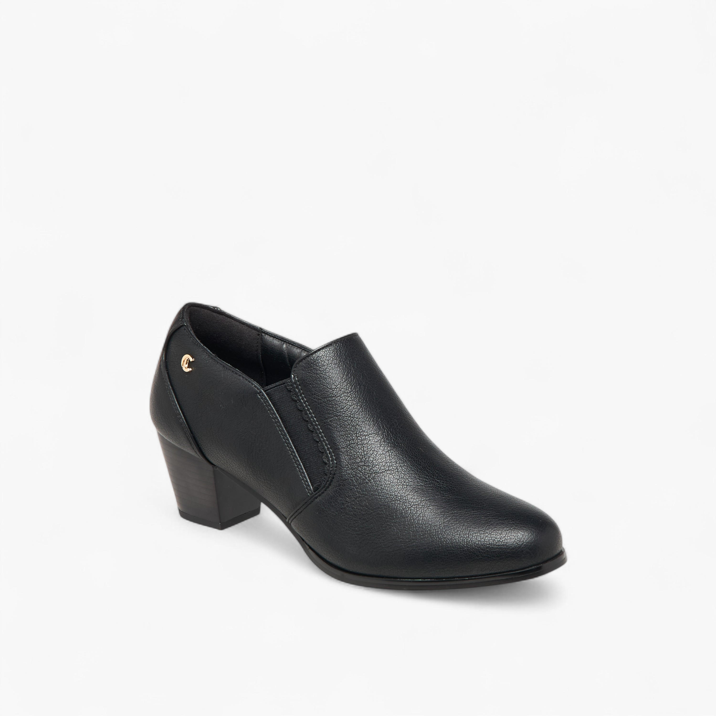 بوت سهل الارتداء كاحل منخفض بكعب سميك للنساء من لو كونفورت-women-shoes-boots-image-2