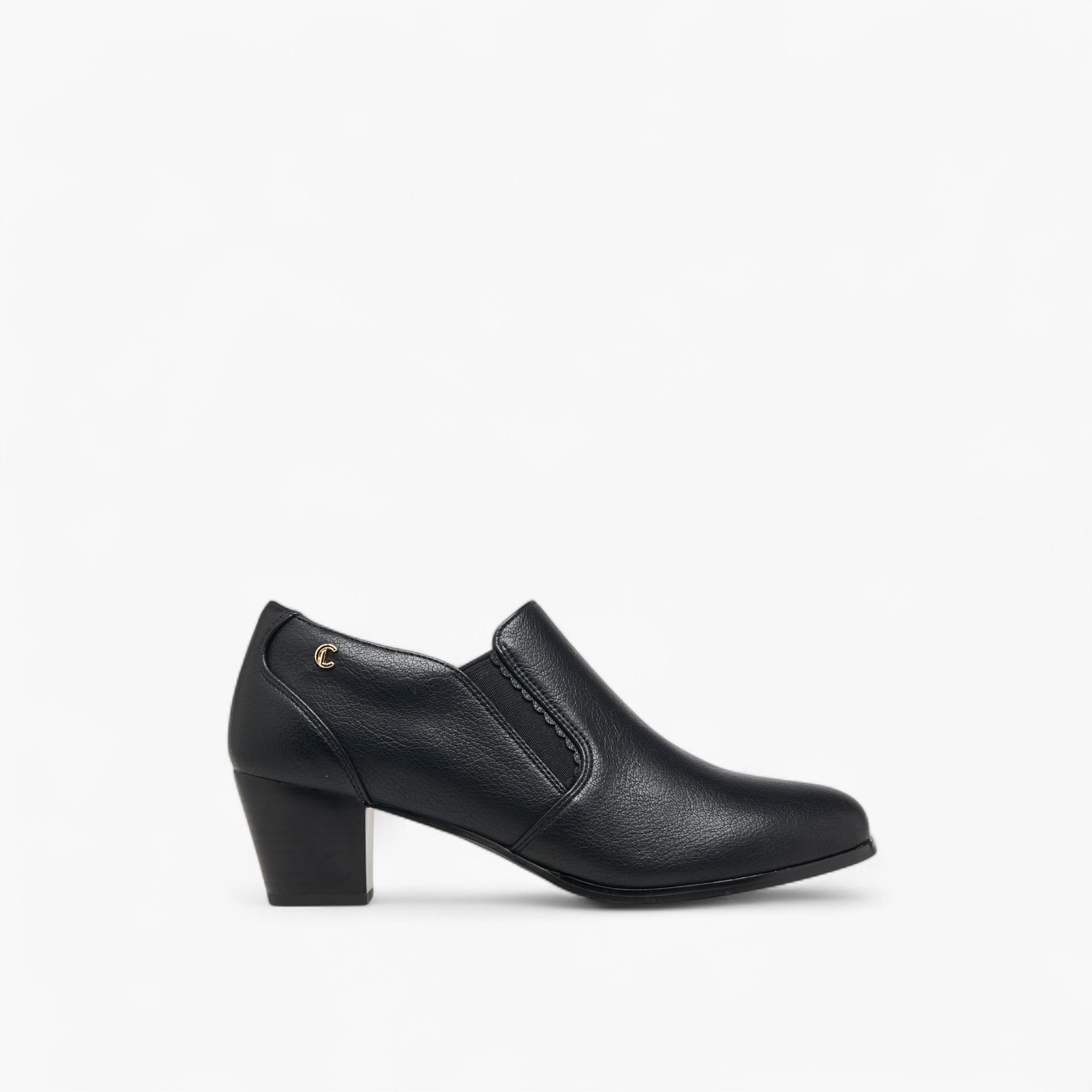 بوت سهل الارتداء كاحل منخفض بكعب سميك للنساء من لو كونفورت-women-shoes-boots-image-3