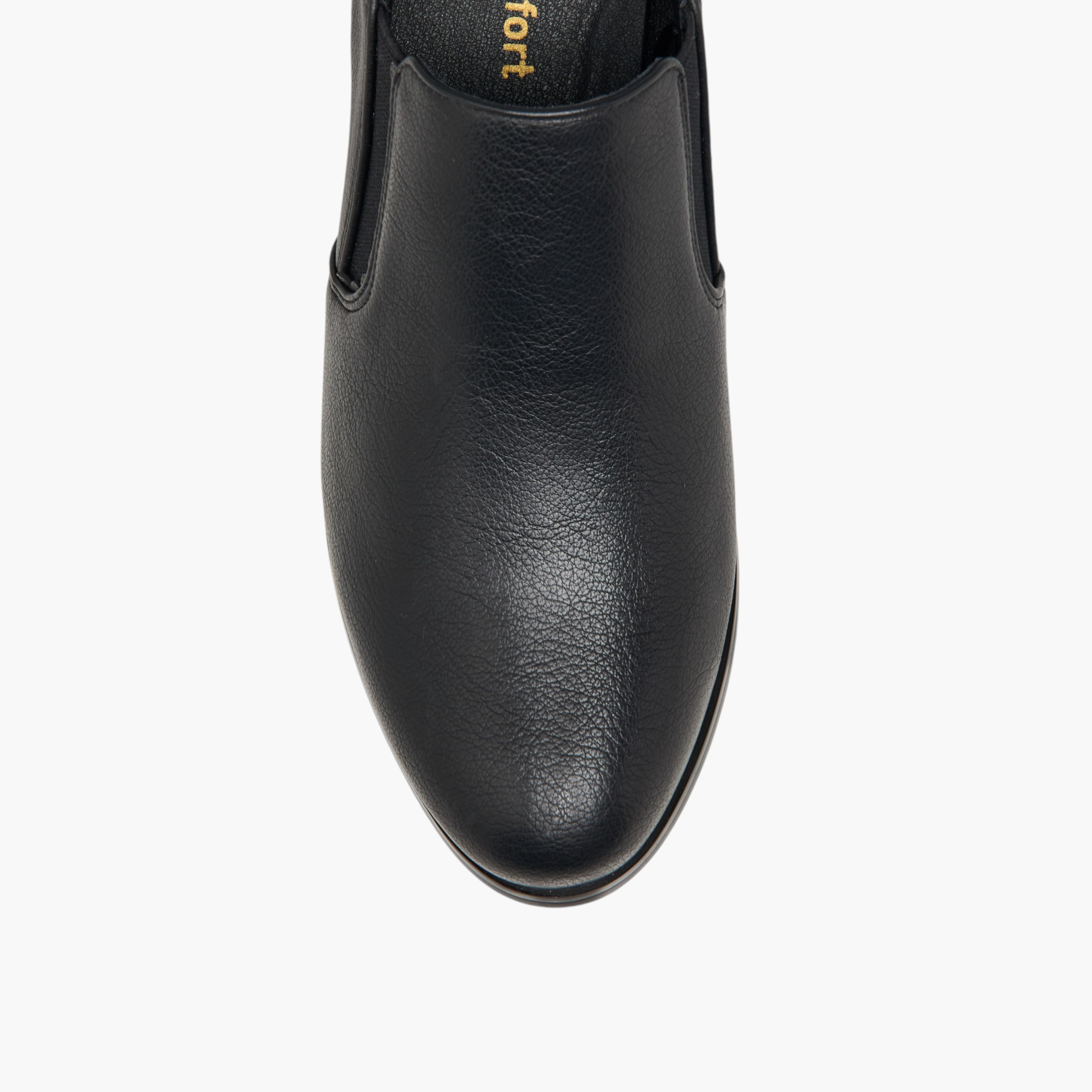 بوت سهل الارتداء كاحل منخفض بكعب سميك للنساء من لو كونفورت-women-shoes-boots-image-4