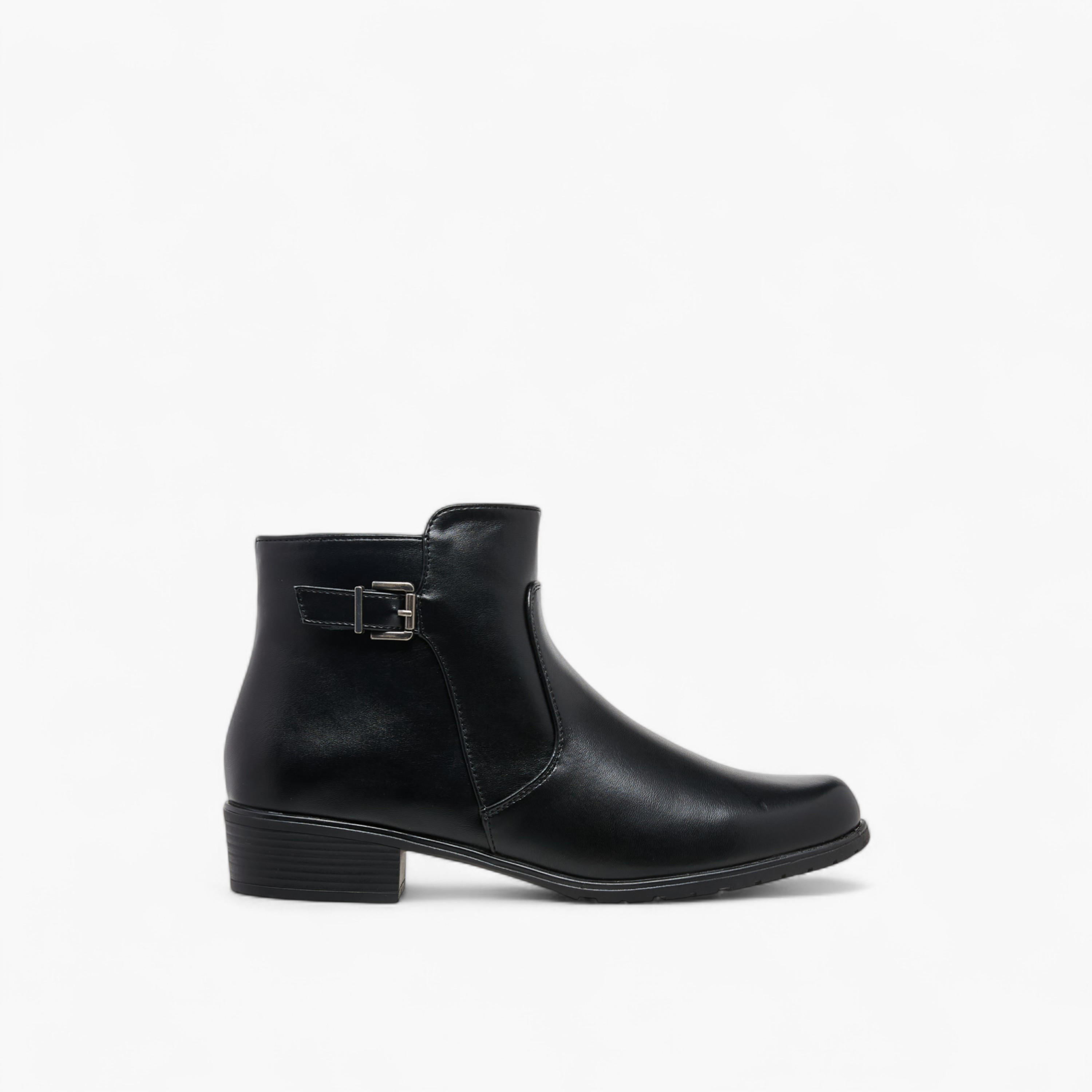 بوت كاحل بزينة فيونكة وكعب سميك وسحاب إغلاق للنساء من سيليست-women-shoes-boots-image-3