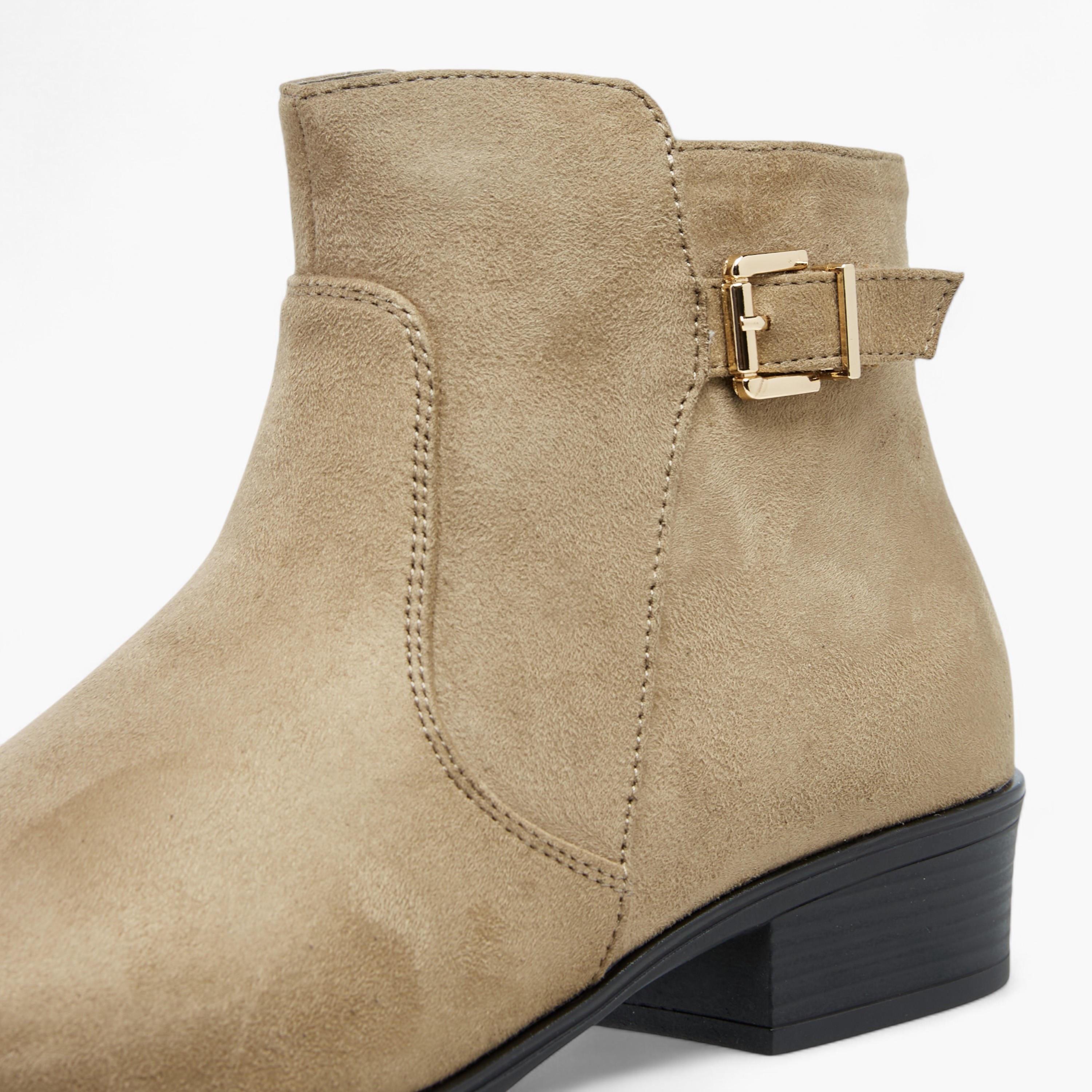 بوت كاحل بزينة فيونكة وكعب سميك وسحاب إغلاق للنساء من سيليست-women-shoes-boots-image-6