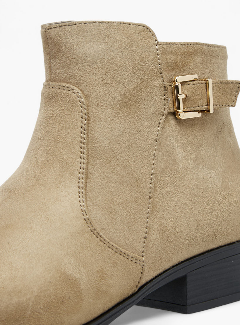 بوت كاحل بزينة فيونكة وكعب سميك وسحاب إغلاق للنساء من سيليست-women-shoes-boots-image-6