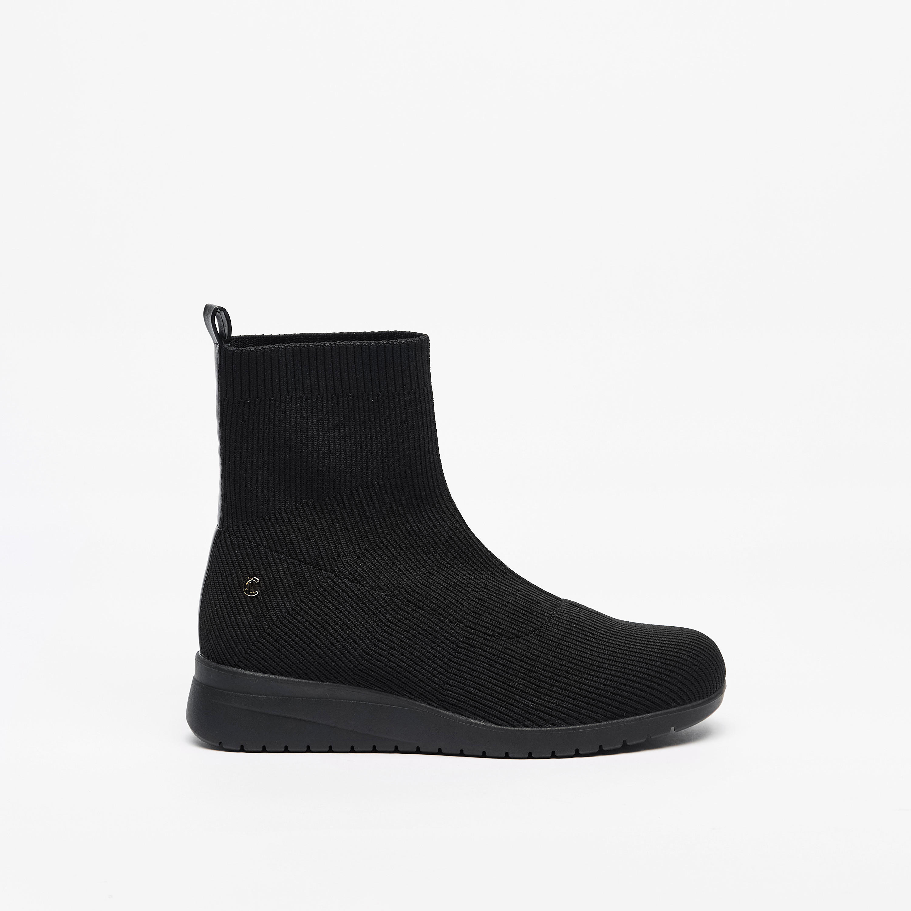 بوت بارز الملمس وسهل الارتداء للكاحل من لو كونفورت-women-shoes-boots-image-3