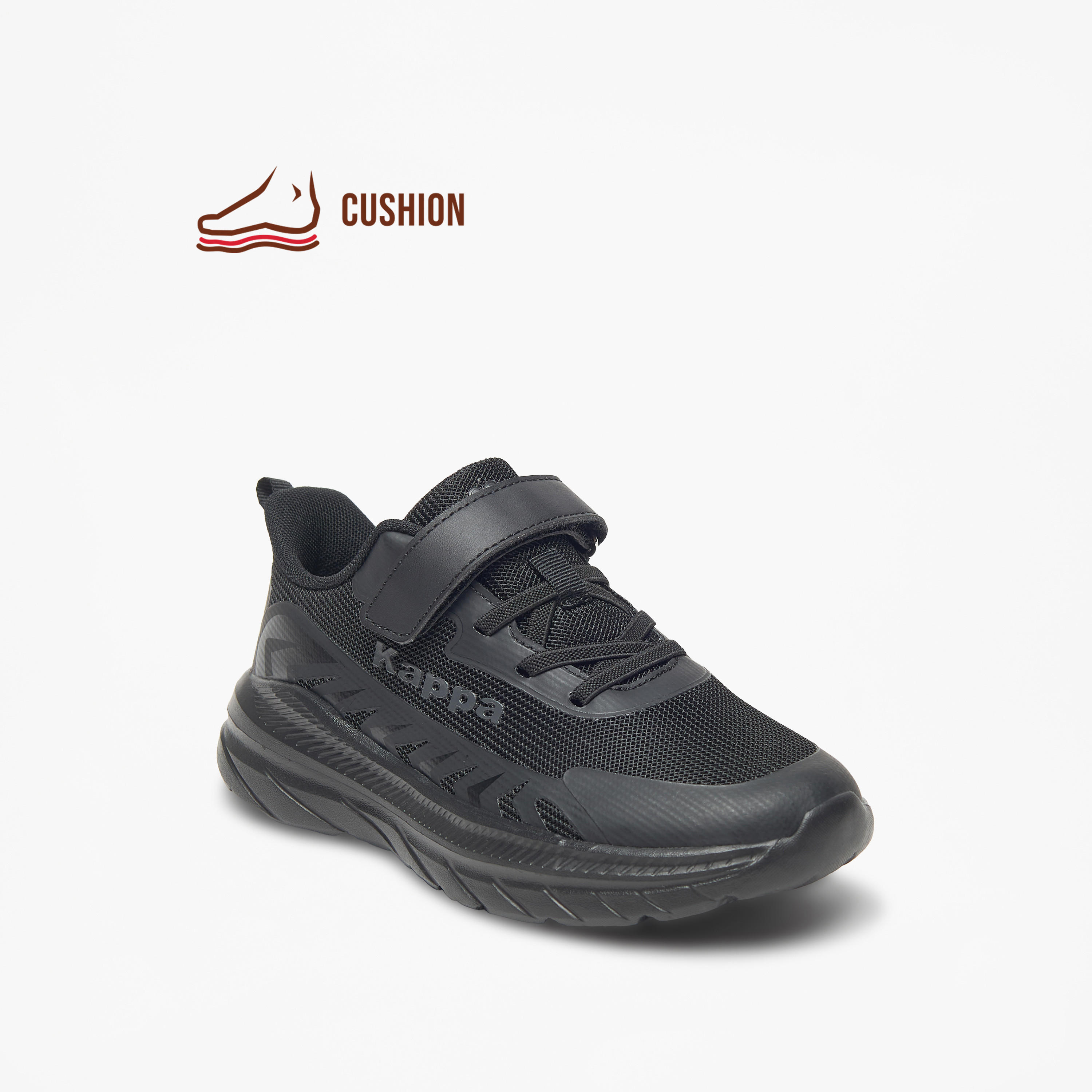 Kappa Kids Hook & Loop Lightweight Walking Shoes-boys-shoes-schoolshoes-image-1