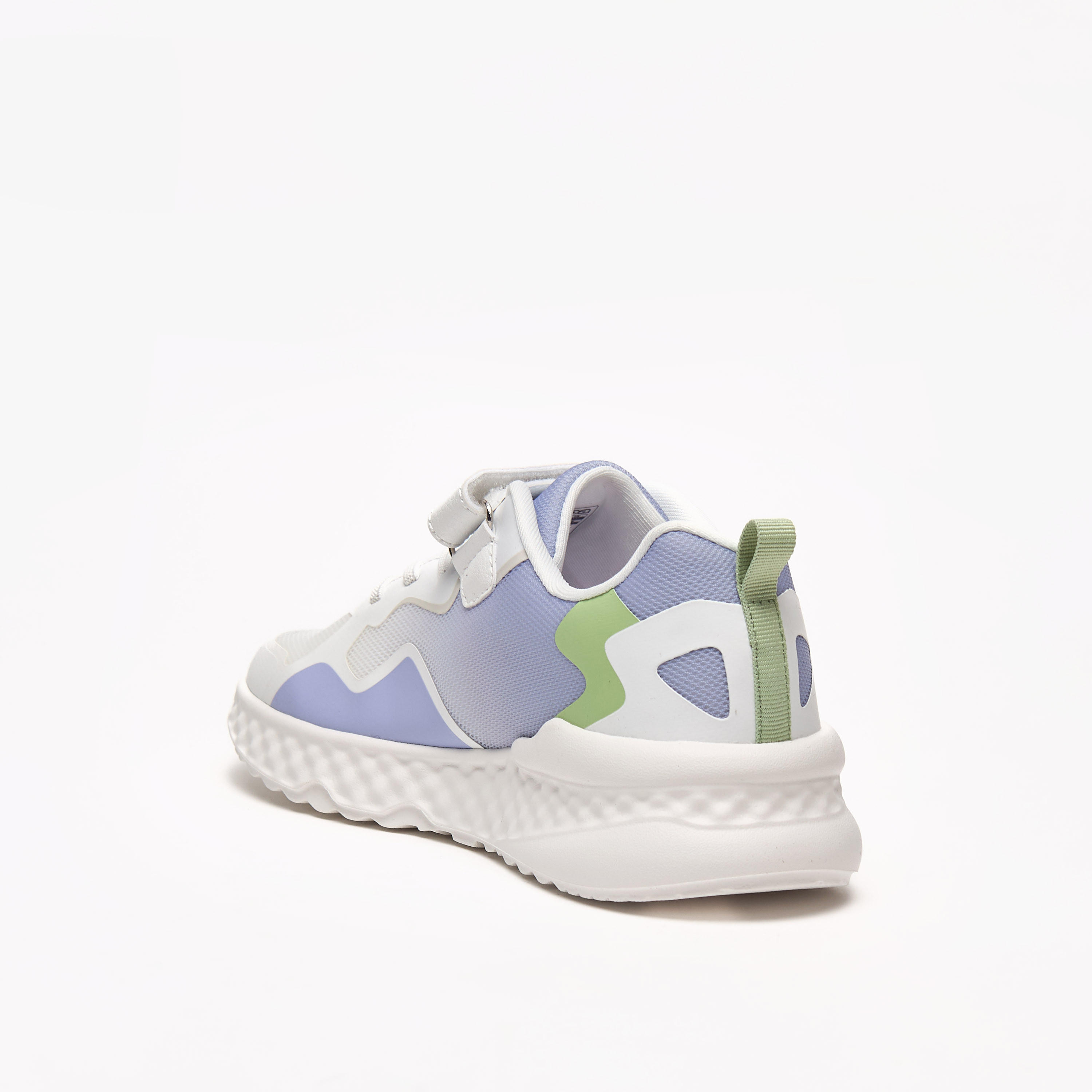 Kappa Girls' Logo Detail Sports Shoes with Hook and Loop Closure-girls-shoes-sneakers-image-2