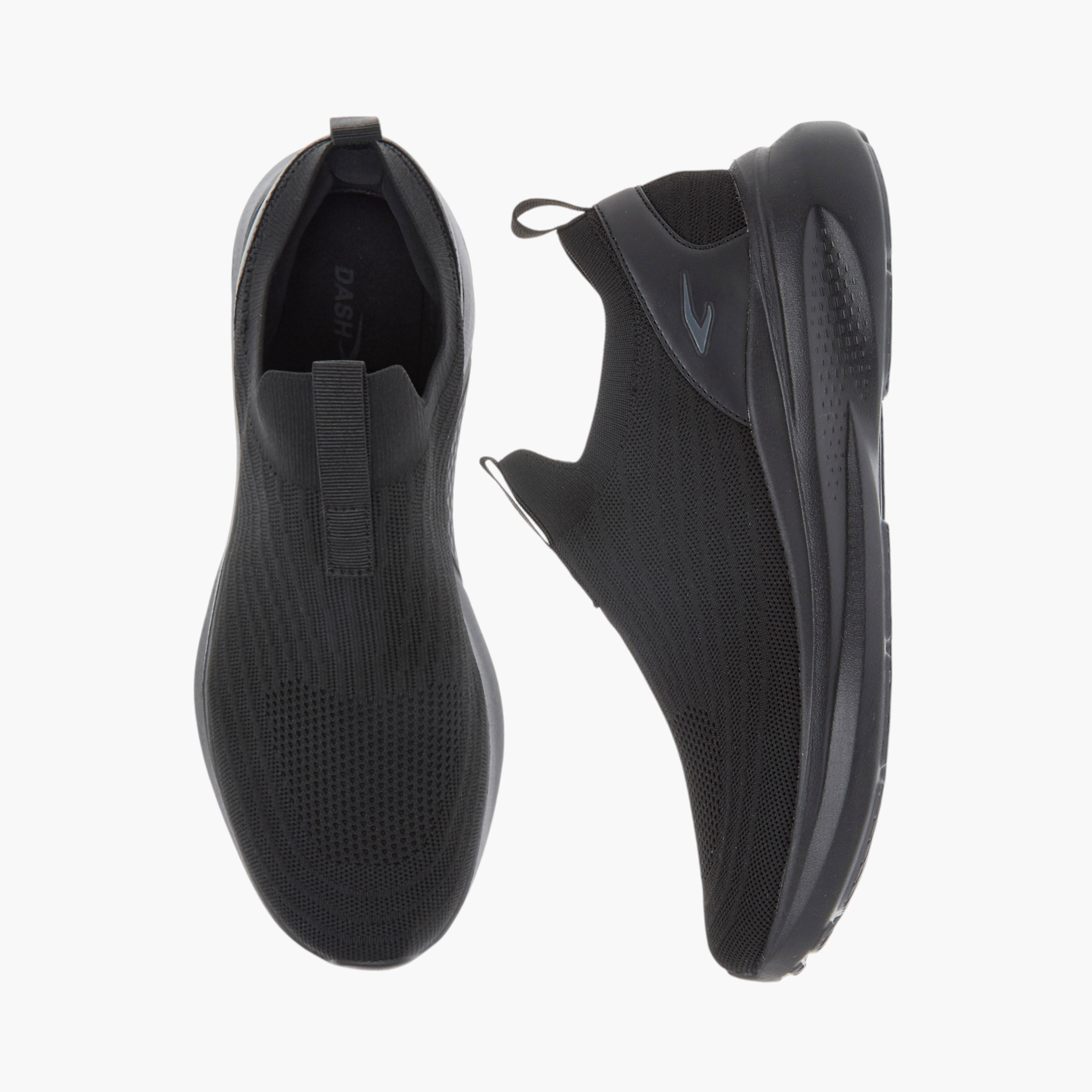Dash Textured Slip-On Sports Shoes-sports-men-shoes-image-1