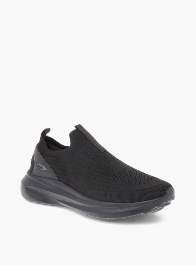 Dash Textured Slip-On Sports Shoes-sports-men-shoes-image-2