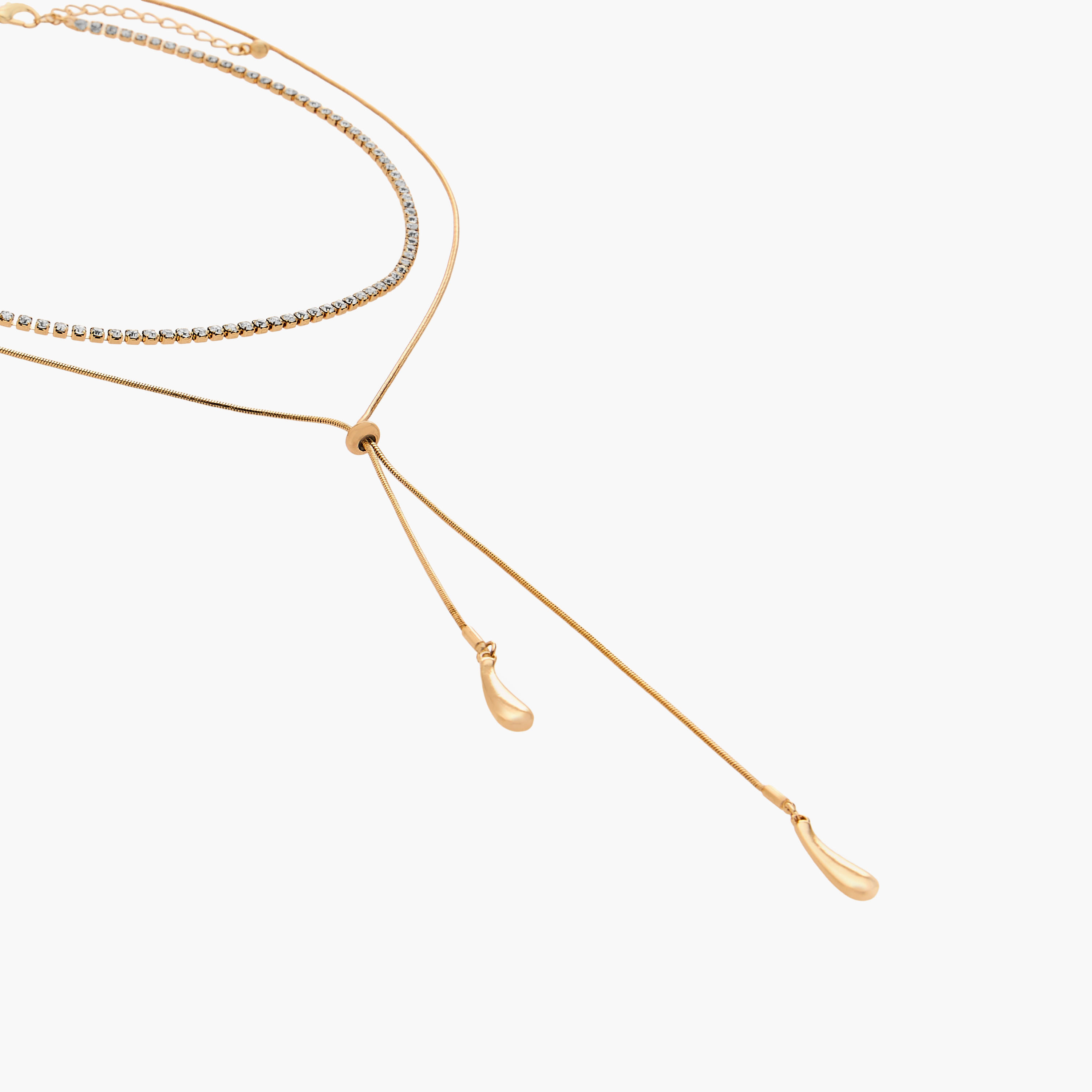 Flora Bella Metal Assorted Necklace - Set of 2-women-watchesandjewellery-jewellery-necklacesandpendants-image-4