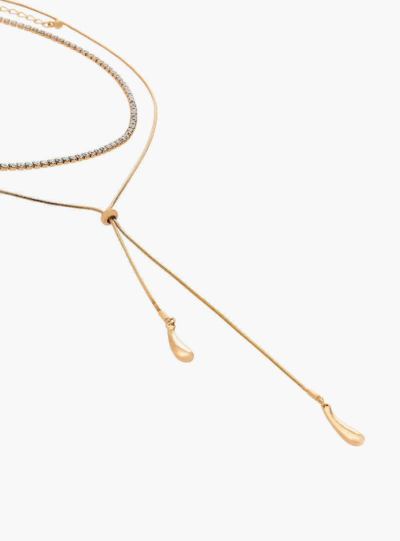 Flora Bella Metal Assorted Necklace - Set of 2-women-watchesandjewellery-jewellery-necklacesandpendants-image-4