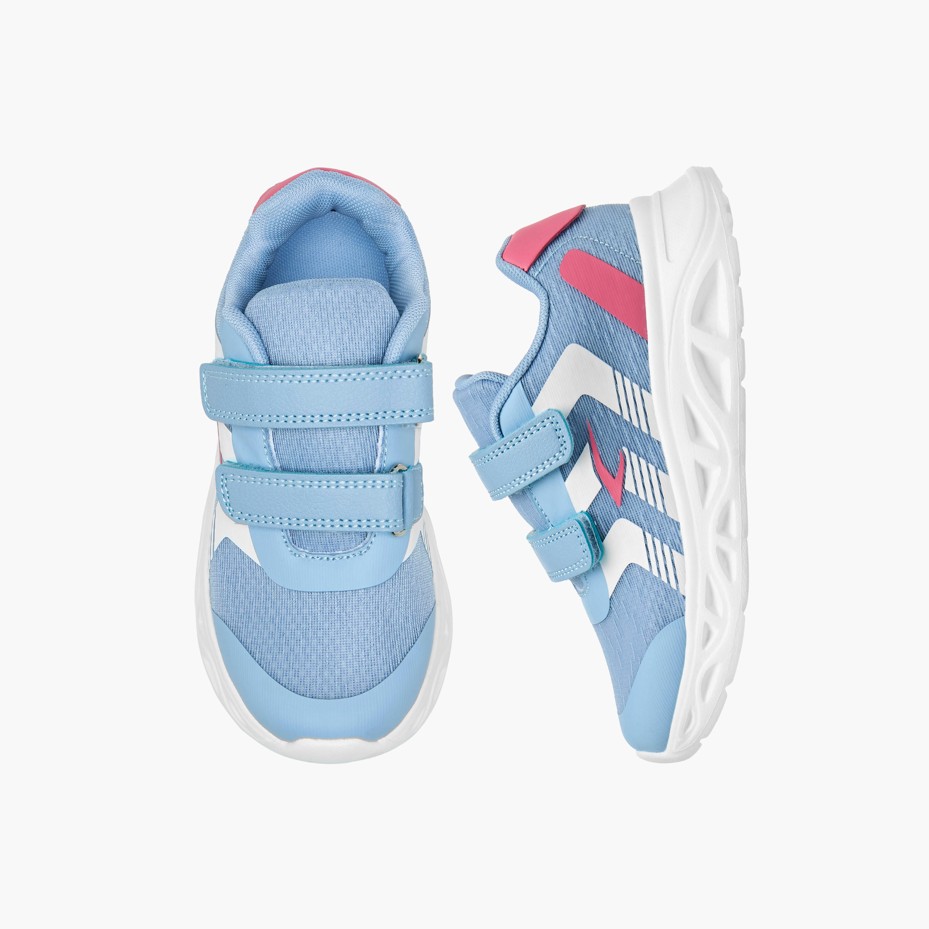 حذاء مشي بشريط لاصق للبنات من داش-girls-shoes-sneakers-image-1
