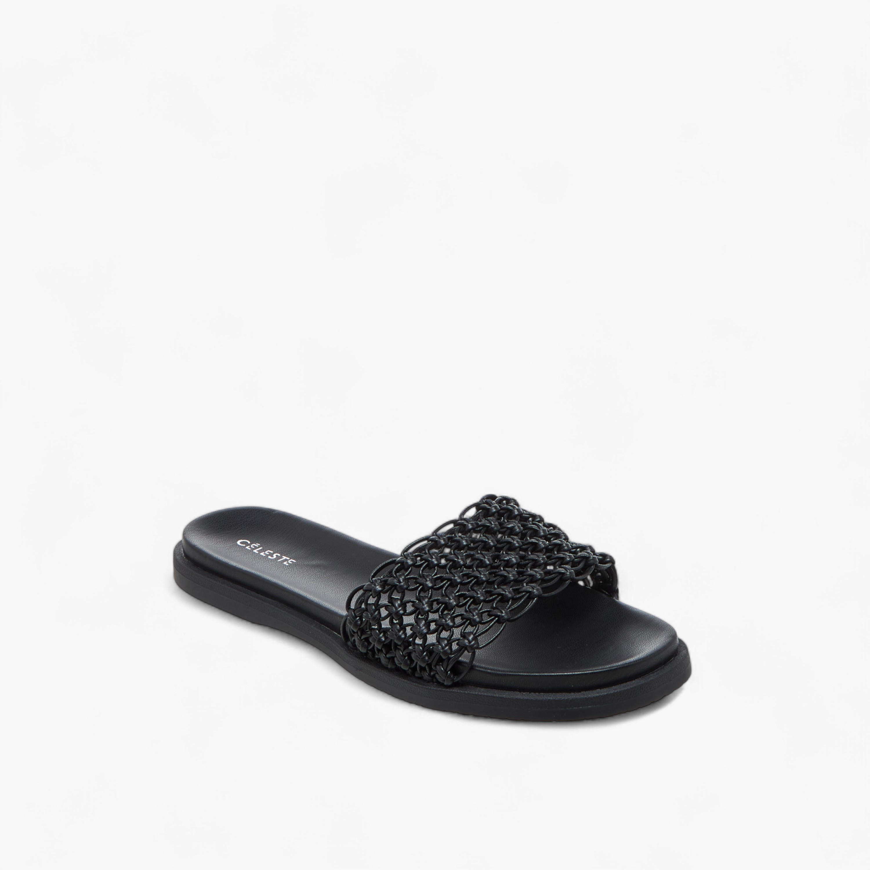 صندل سهل الارتداء بارز الملمس للنساء من سيليست-women-shoes-flats-sandals-image-2