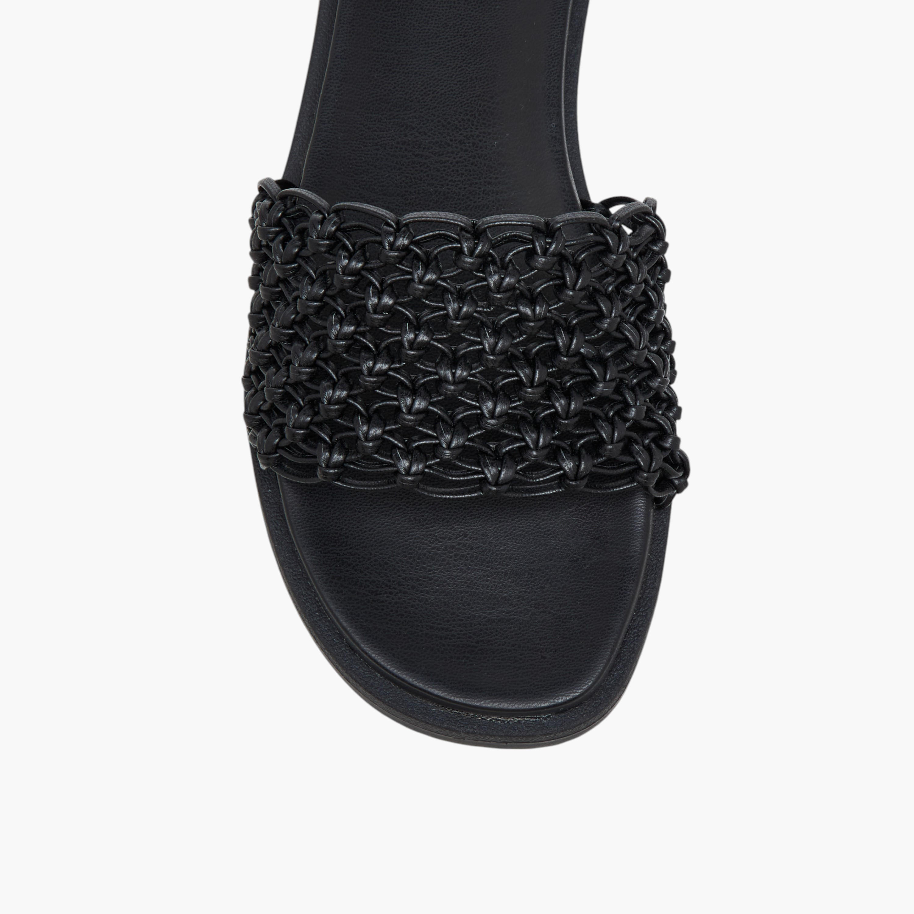 صندل سهل الارتداء بارز الملمس للنساء من سيليست-women-shoes-flats-sandals-image-4