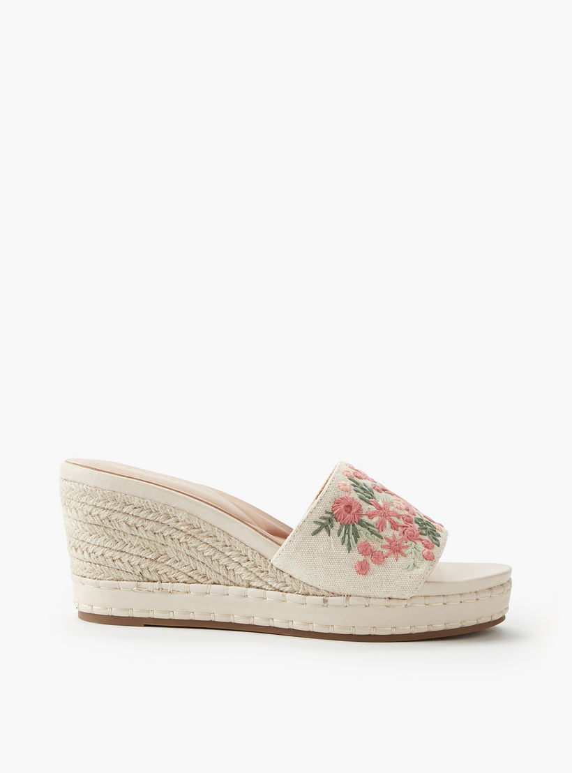 Celeste Women Embroidered Wedge Sandals-women-shoes-sandals-heeled-image-3