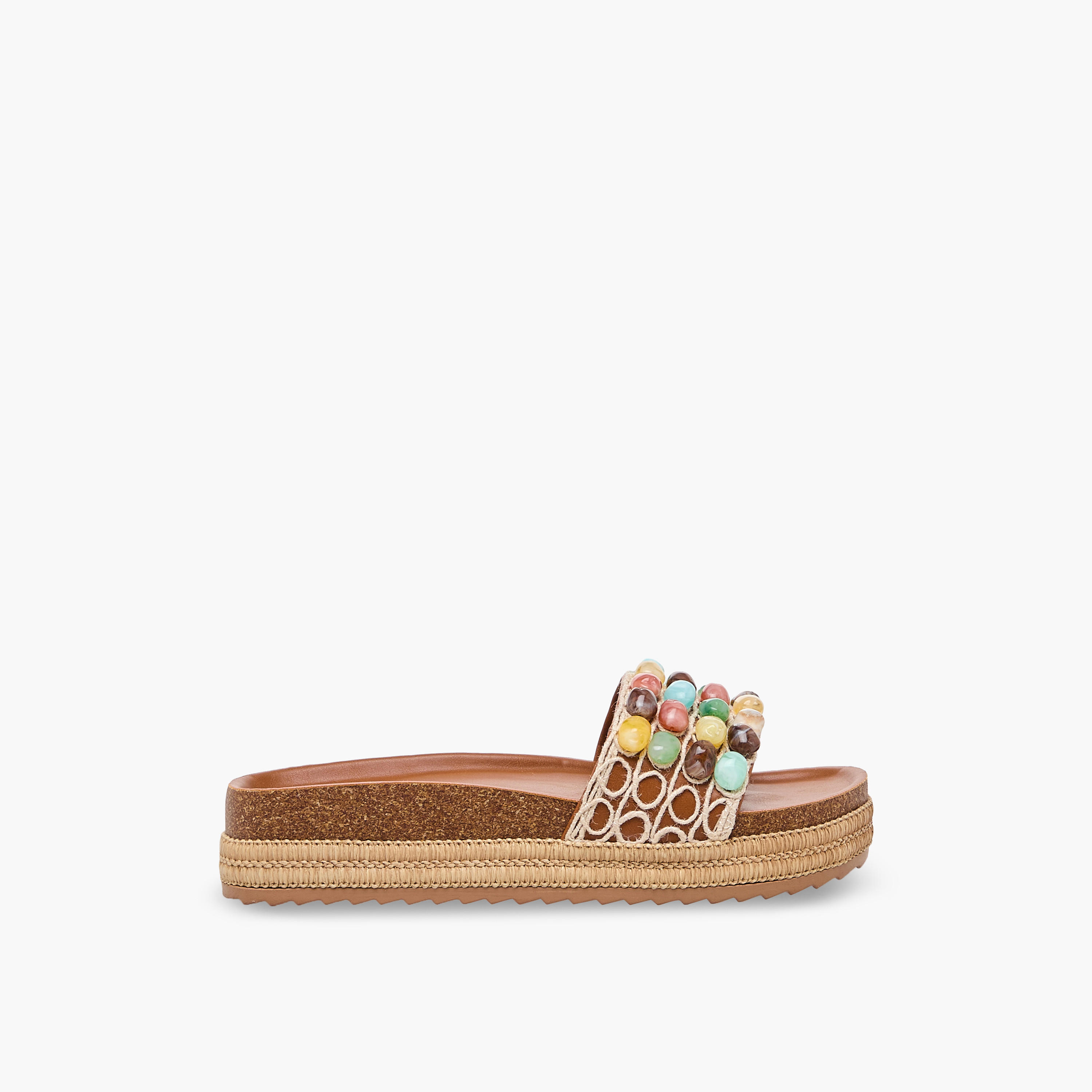 صندل إسبادريل سهل الارتداء بأحزمة مزينة بالخرز للنساء من سيليست-women-shoes-sandals-flats-image-3