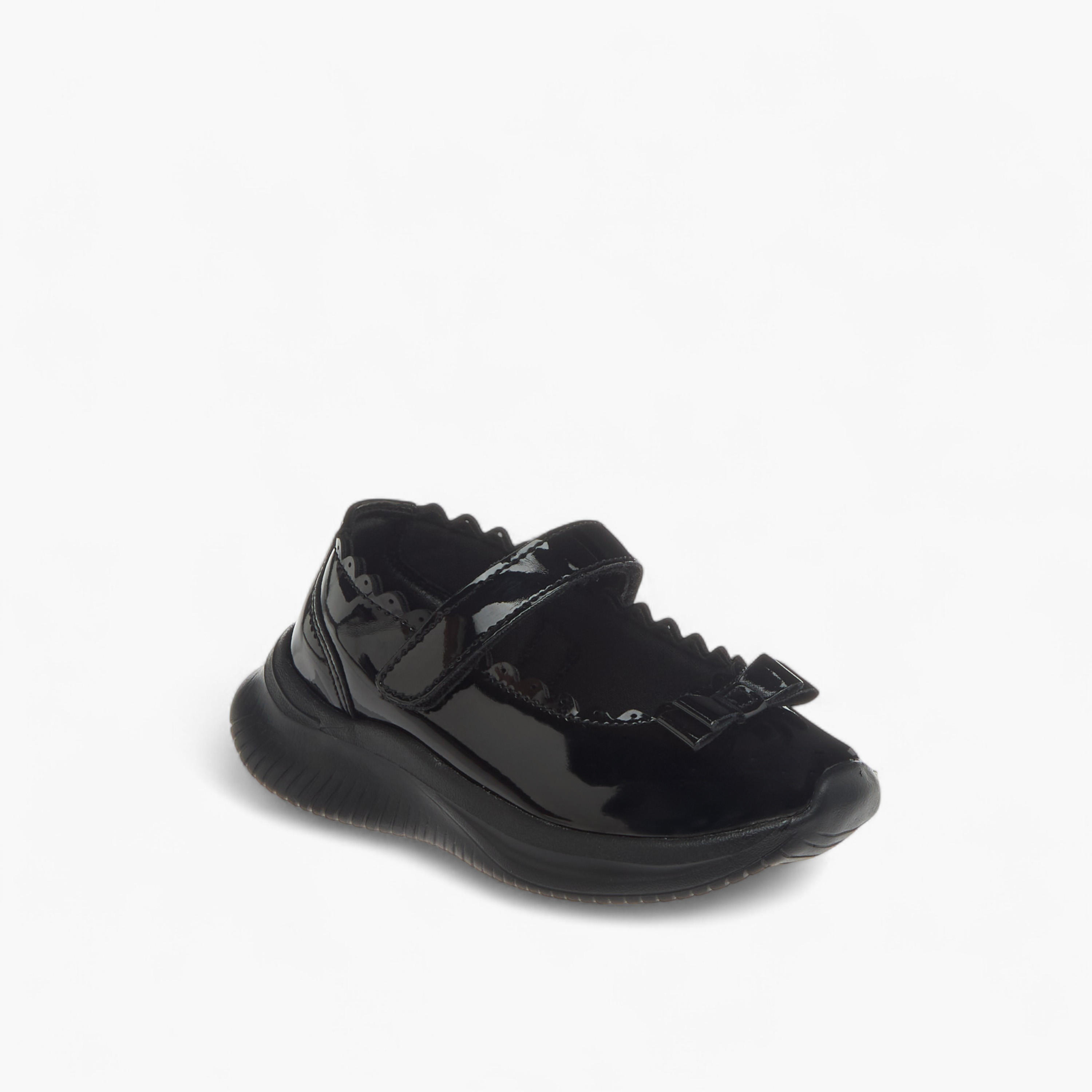 حذاء مدرسي بشريط إغلاق لاصق وفيونكة من داش-girls-shoes-maryjanes-image-2