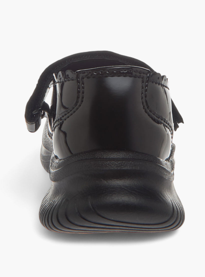 حذاء مدرسي بشريط إغلاق لاصق وفيونكة من داش-girls-shoes-maryjanes-image-5