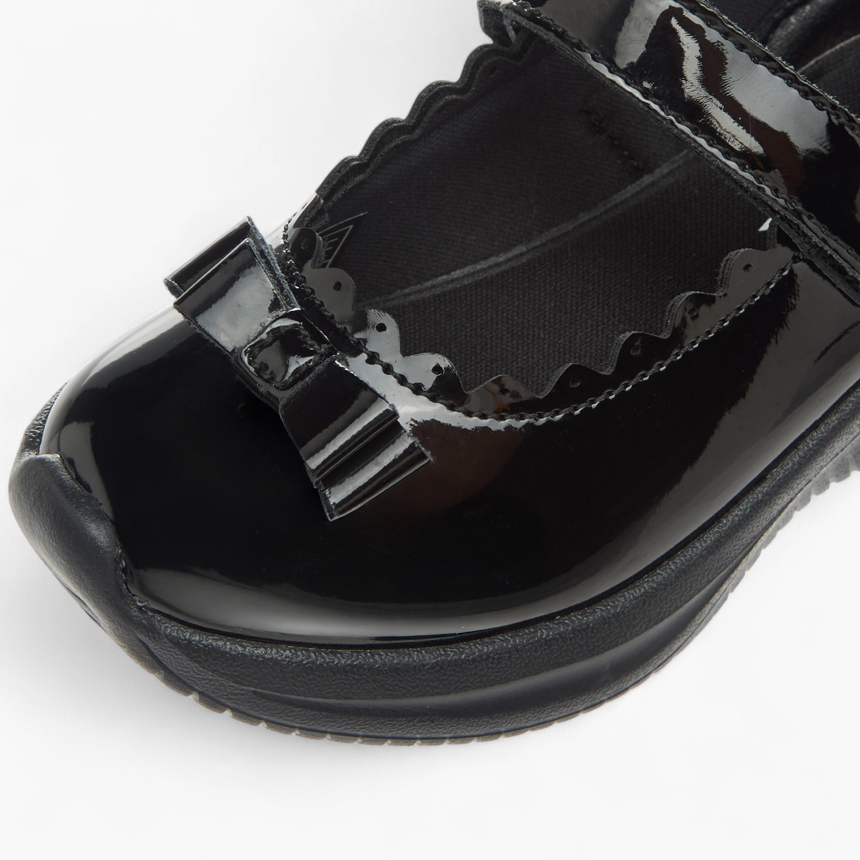 حذاء مدرسي بشريط إغلاق لاصق وفيونكة من داش-girls-shoes-maryjanes-image-6