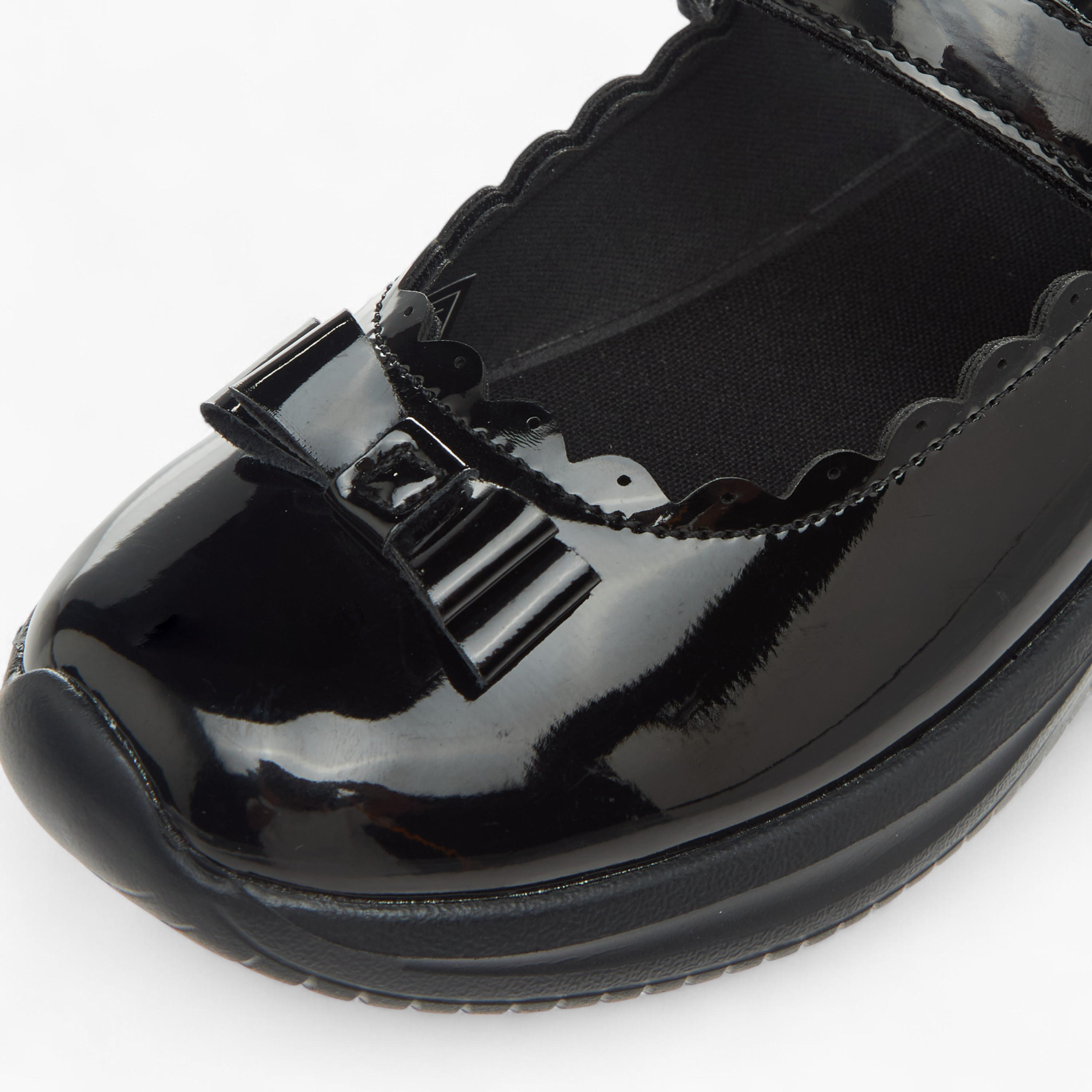 Dash Bow Accent School Shoes with Hook and Loop Closure-girls-shoes-maryjanes-image-6