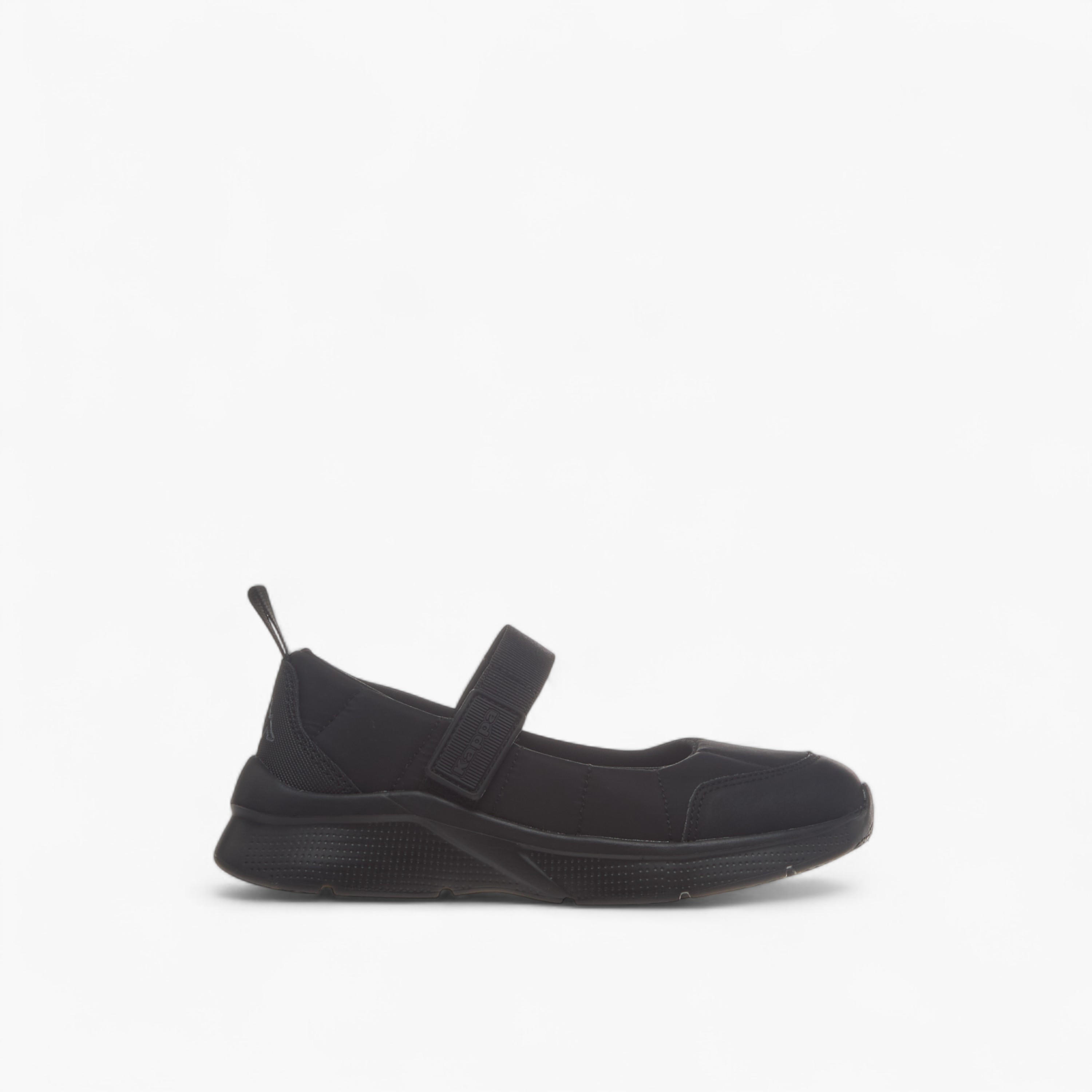 Kappa Girls' Pull Tab Detail School Shoes with Hook and Loop Closure-girls-shoes-maryjanes-image-3