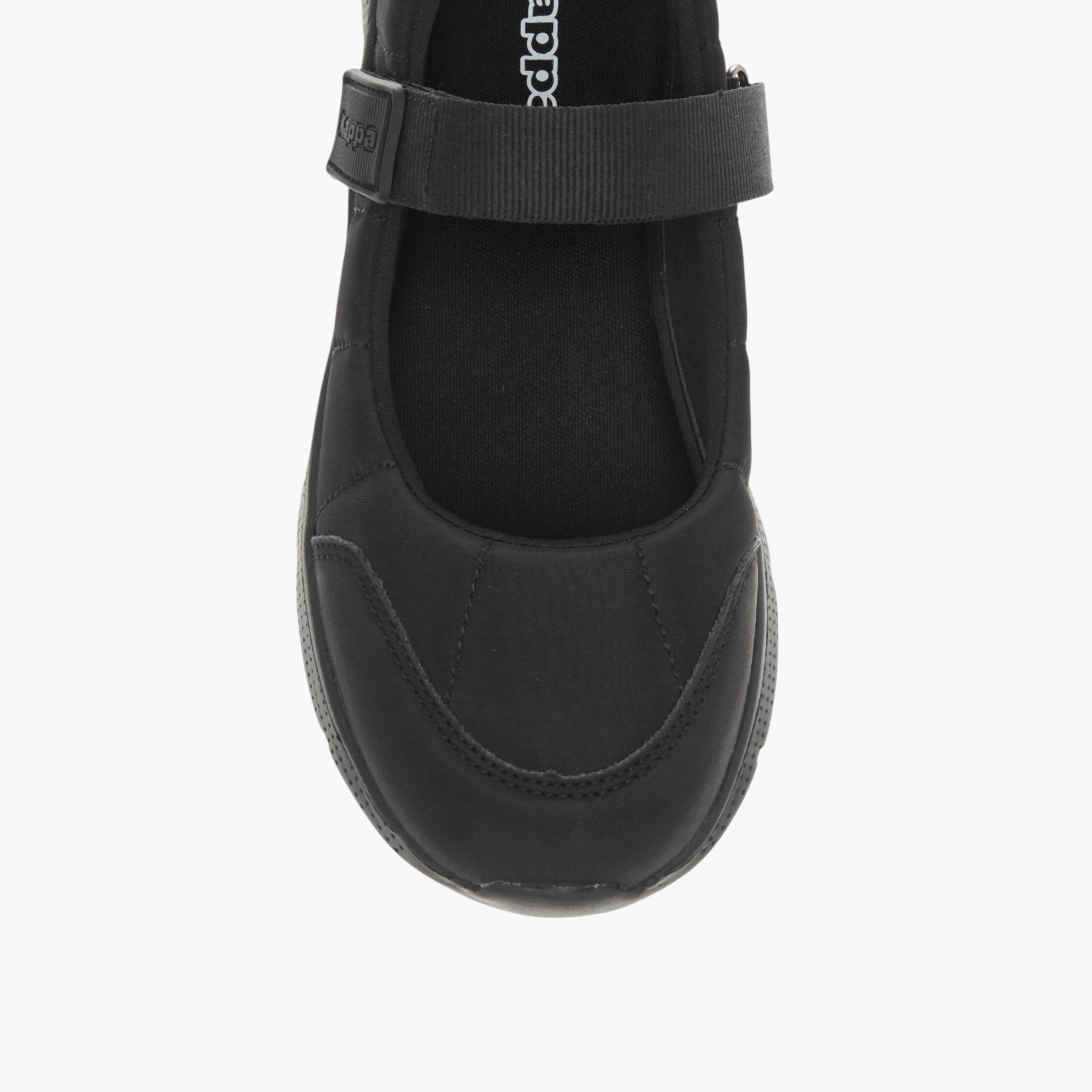 Kappa Girls' Pull Tab Detail School Shoes with Hook and Loop Closure-girls-shoes-maryjanes-image-4