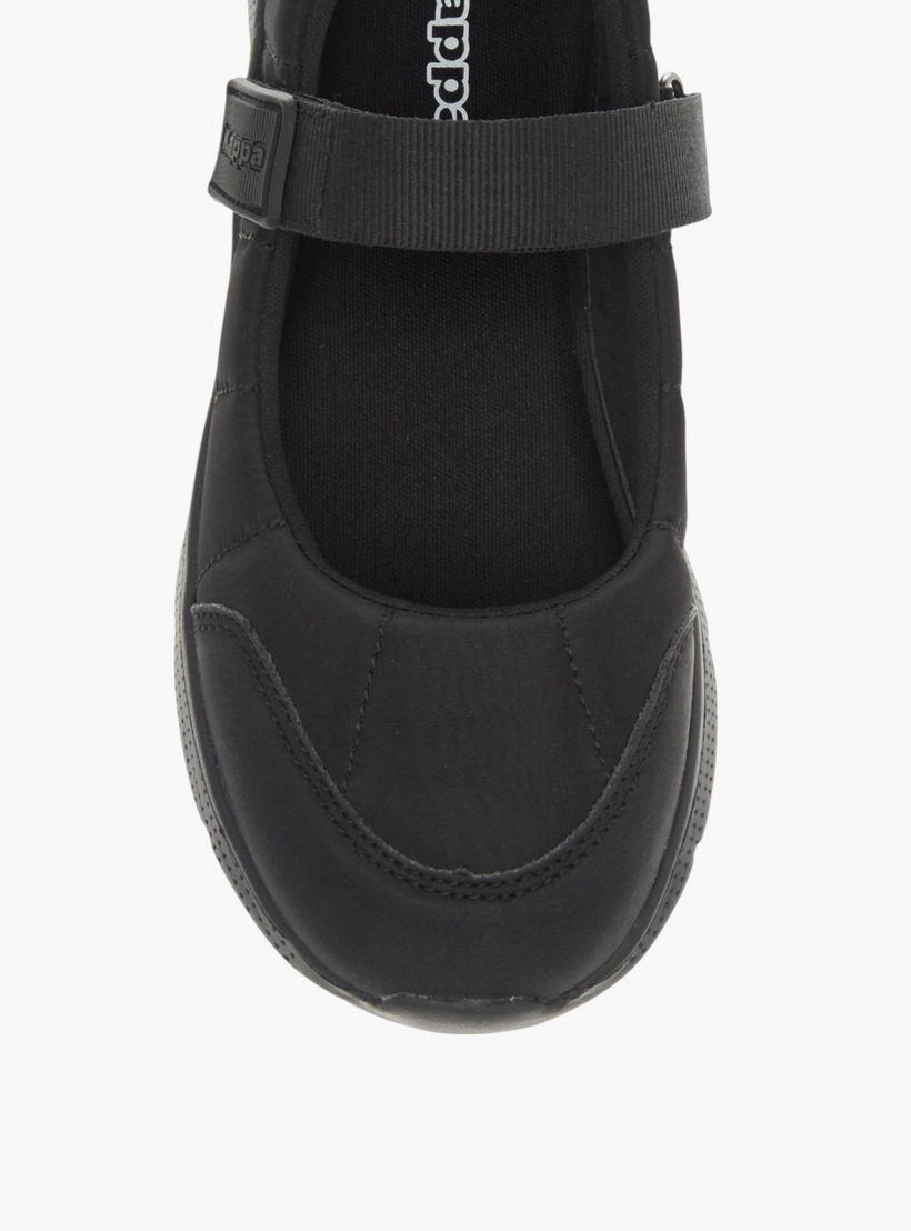 Kappa Girls' Pull Tab Detail School Shoes with Hook and Loop Closure-girls-shoes-maryjanes-image-4