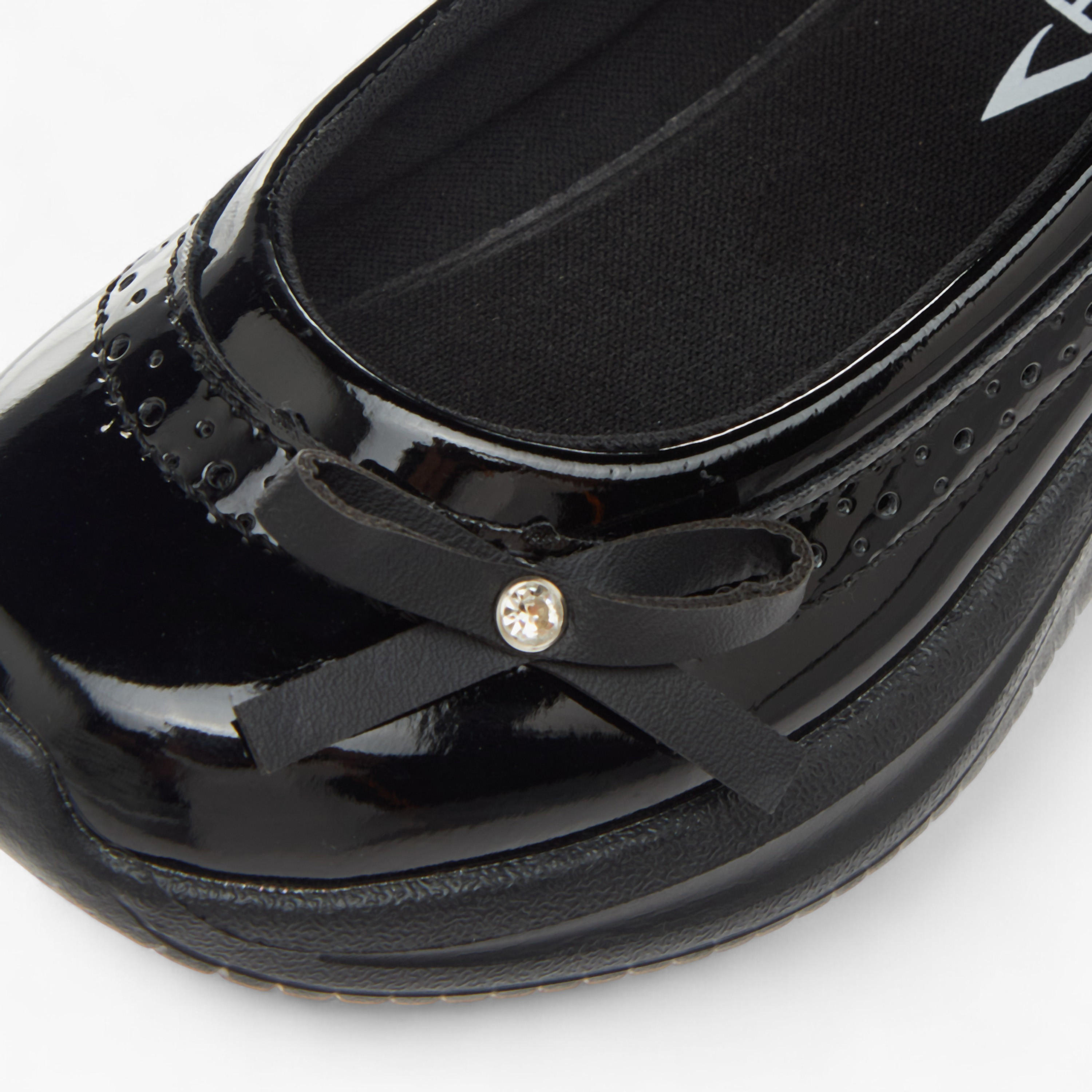 Dash Bow Accent School Shoes with Hook and Loop Closure-girls-shoes-maryjanes-image-6