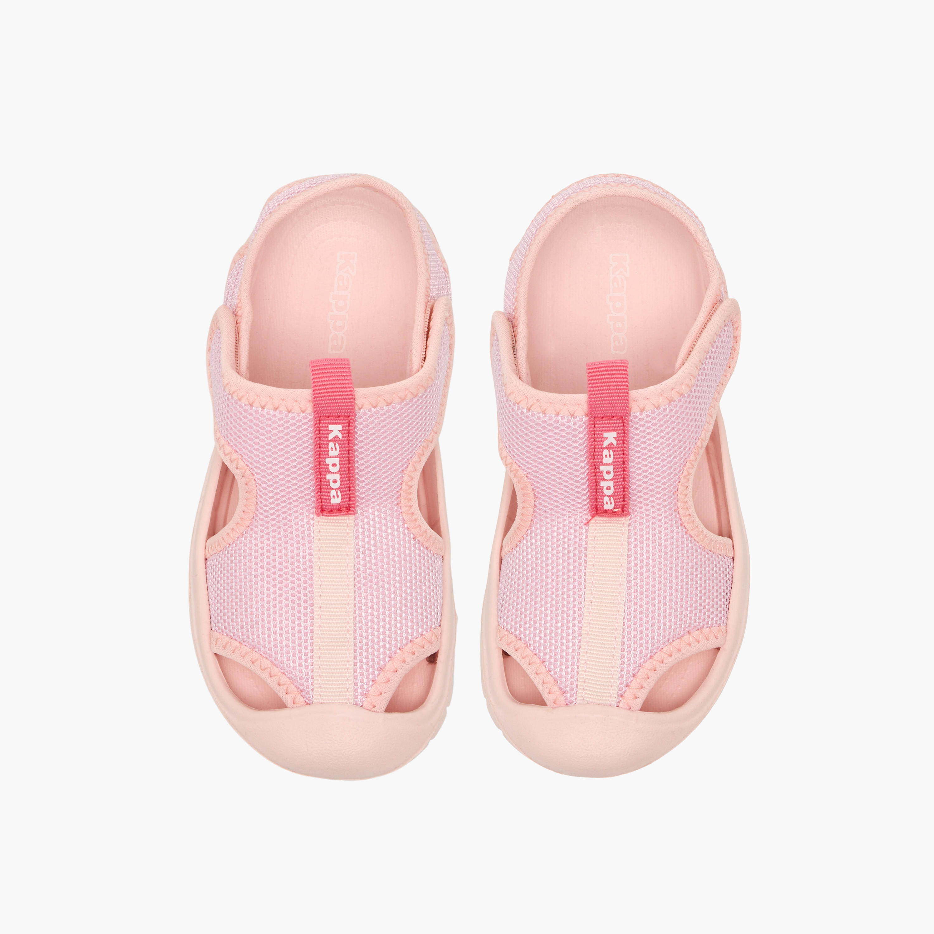 صندل بنسيج شبكي وشريط إغلاق لاصق من كابا-girls-shoes-sandals-image-1