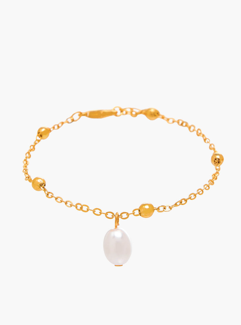 Flora Bella Pack of 3 Metallic Chain Style Bracelet-women-watchesandjewellery-jewellery-banglesandbracelets-image-3