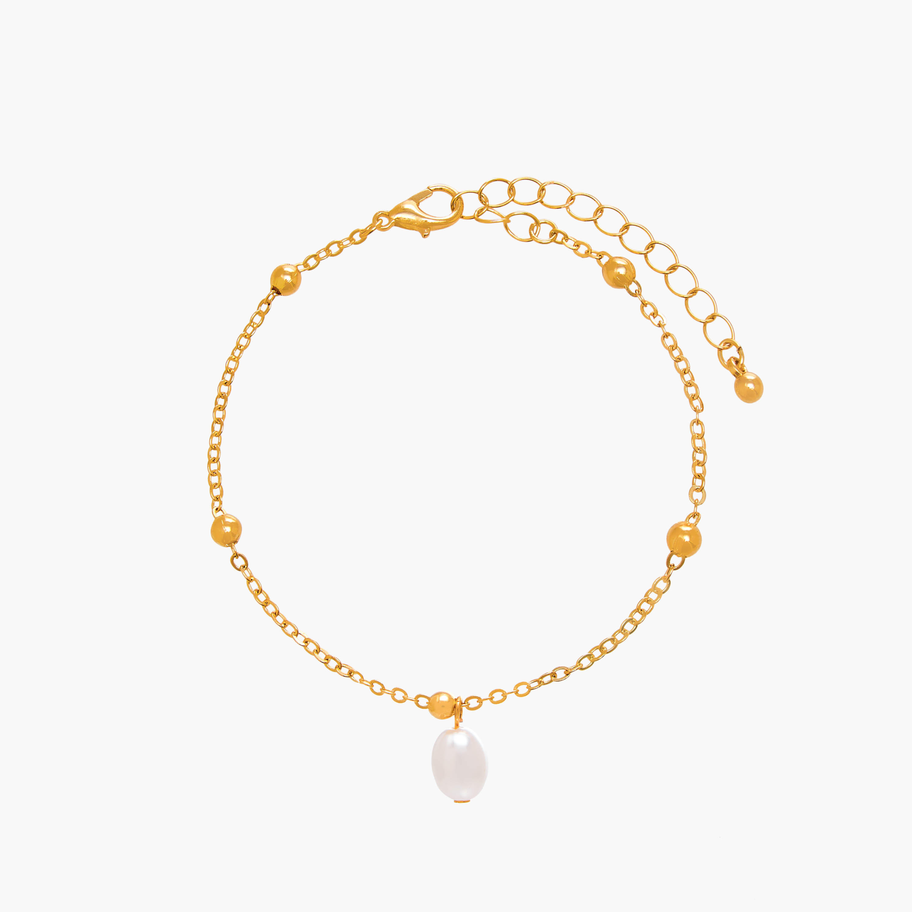 Flora Bella Pack of 3 Metallic Chain Style Bracelet-women-watchesandjewellery-jewellery-banglesandbracelets-image-5