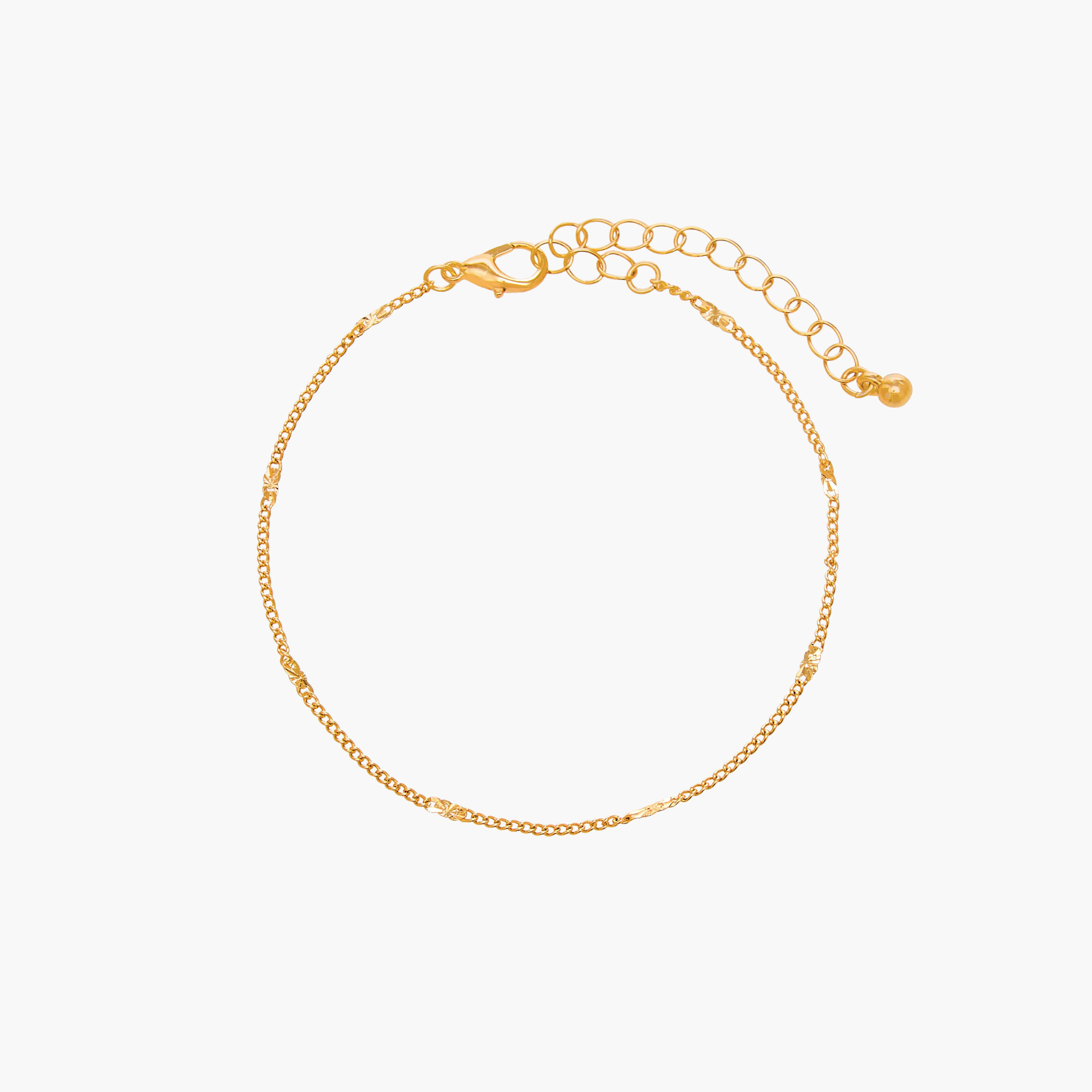 Flora Bella Pack of 3 Metallic Chain Style Bracelet-women-watchesandjewellery-jewellery-banglesandbracelets-image-6