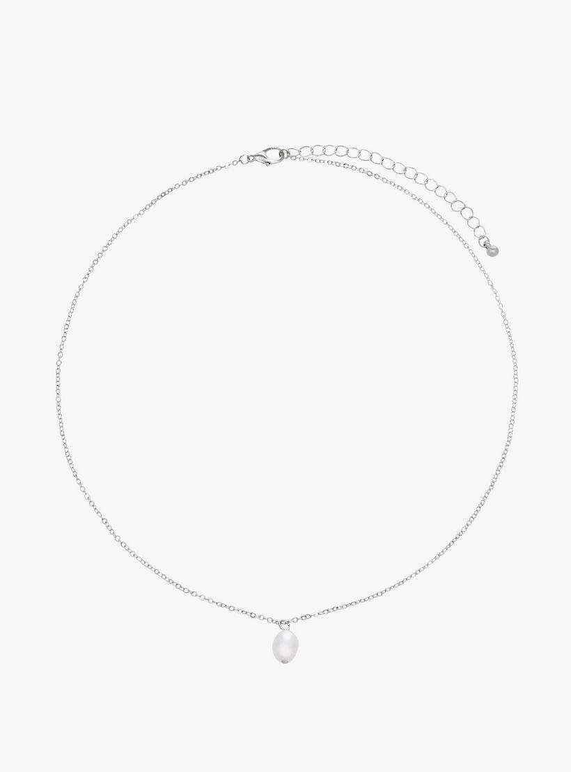 Set of 2 - Flora Bella Silver Tone Necklace with Assorted Design-women-watchesandjewellery-jewellery-necklacesandpendants-image-2