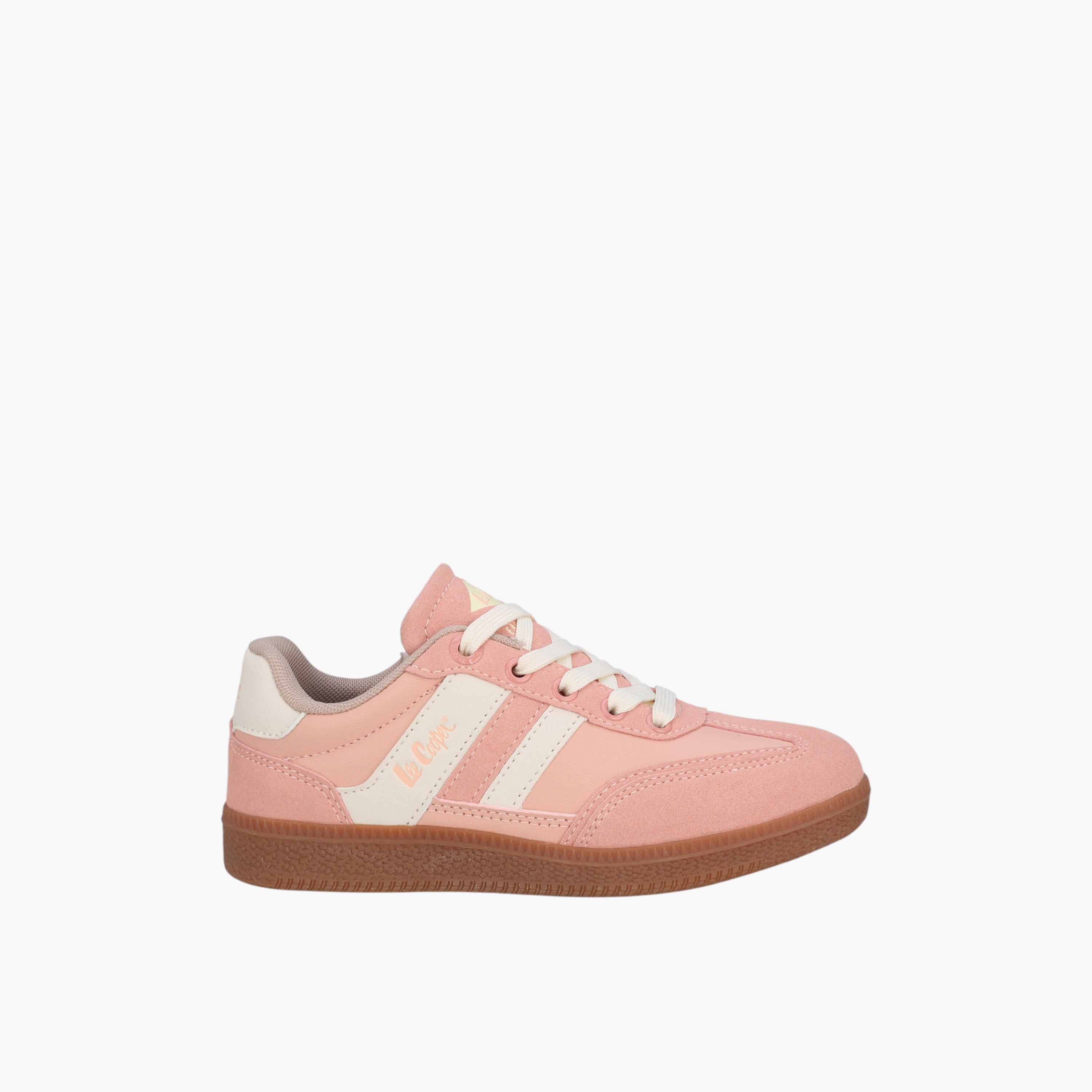 Lee Cooper Girls Lace-Up Ankle Sneakers-girls-shoes-sneakers-image-3