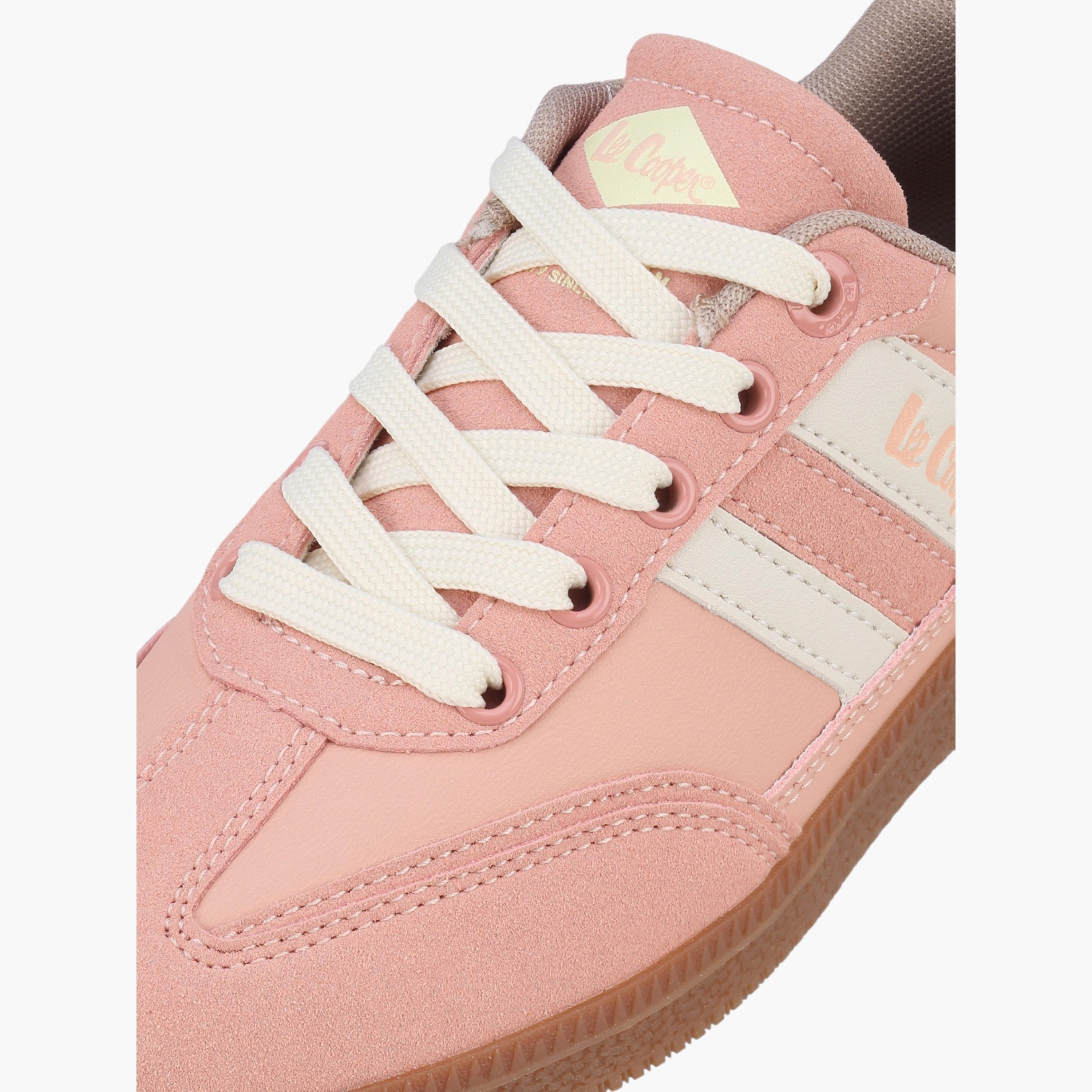 Lee Cooper Girls Lace-Up Ankle Sneakers-girls-shoes-sneakers-image-4