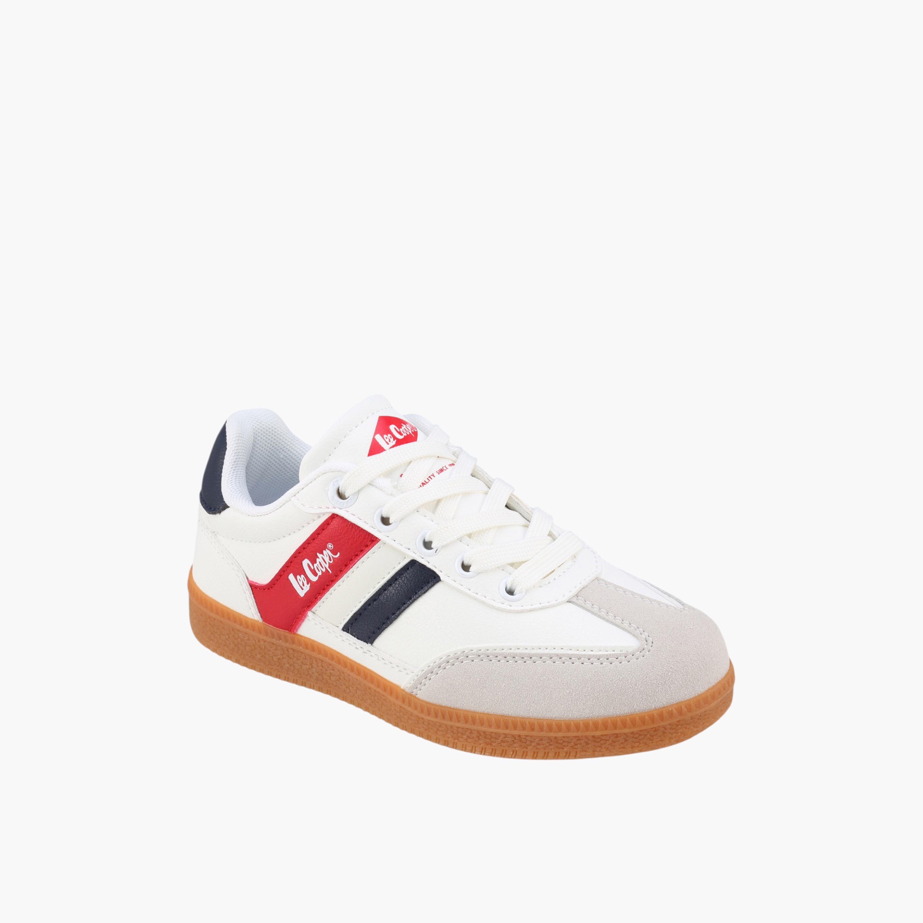 Lee Cooper Girls Lace-Up Ankle Sneakers-girls-shoes-sneakers-image-2