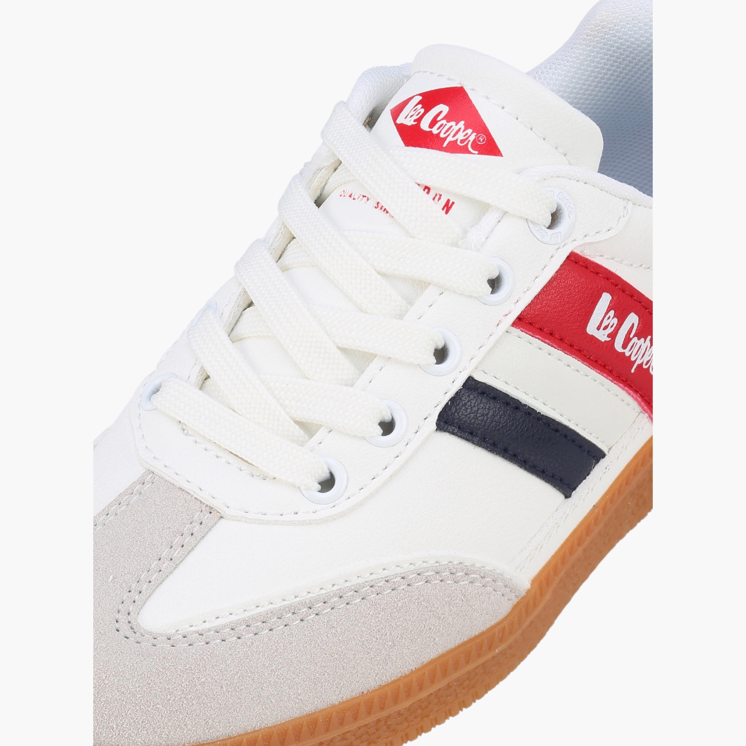 Lee Cooper Girls Lace-Up Ankle Sneakers-girls-shoes-sneakers-image-4