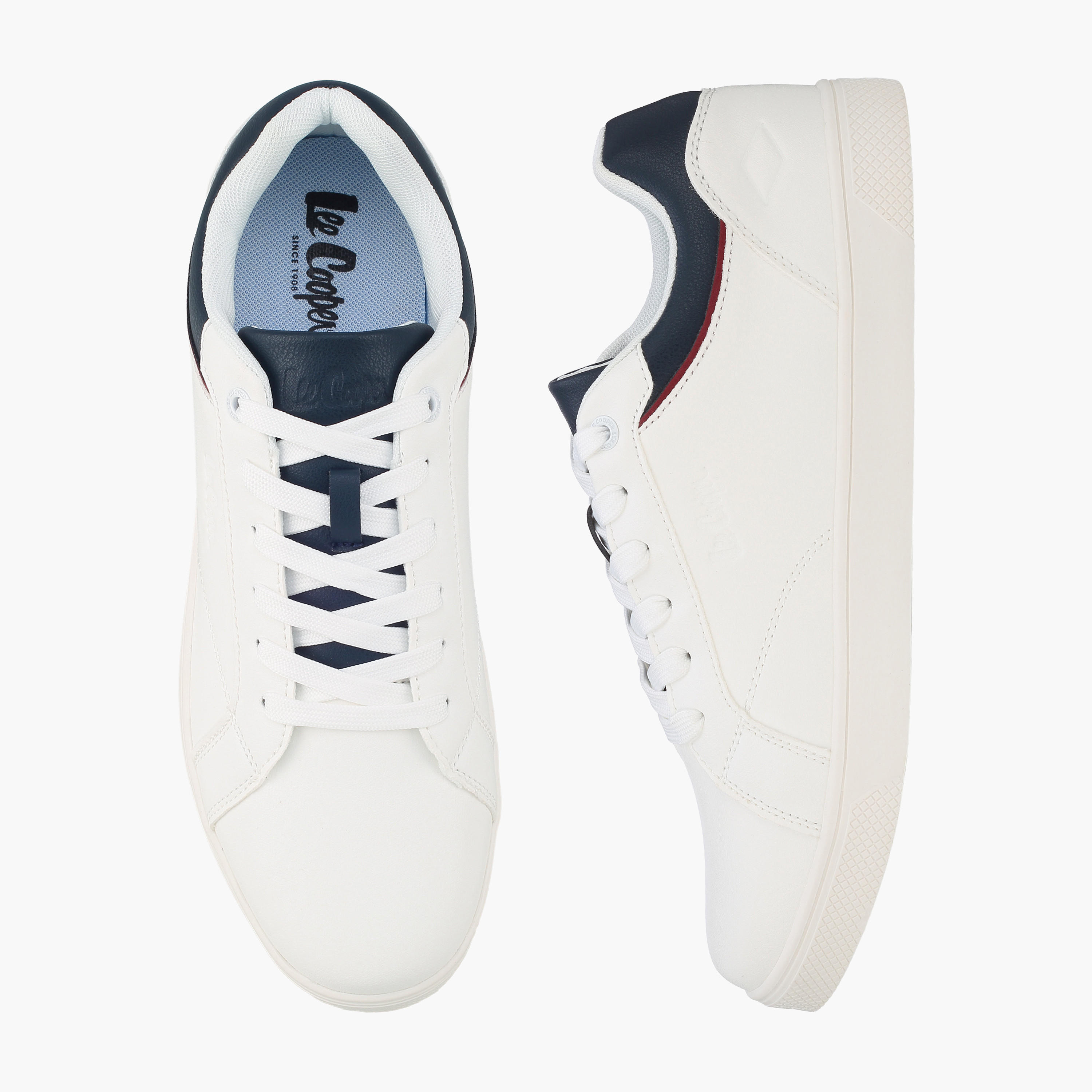 حذاء سنيكرز طول الكاحل برباط للرجال من لي كوبر-men-shoes-sneakers-image-1