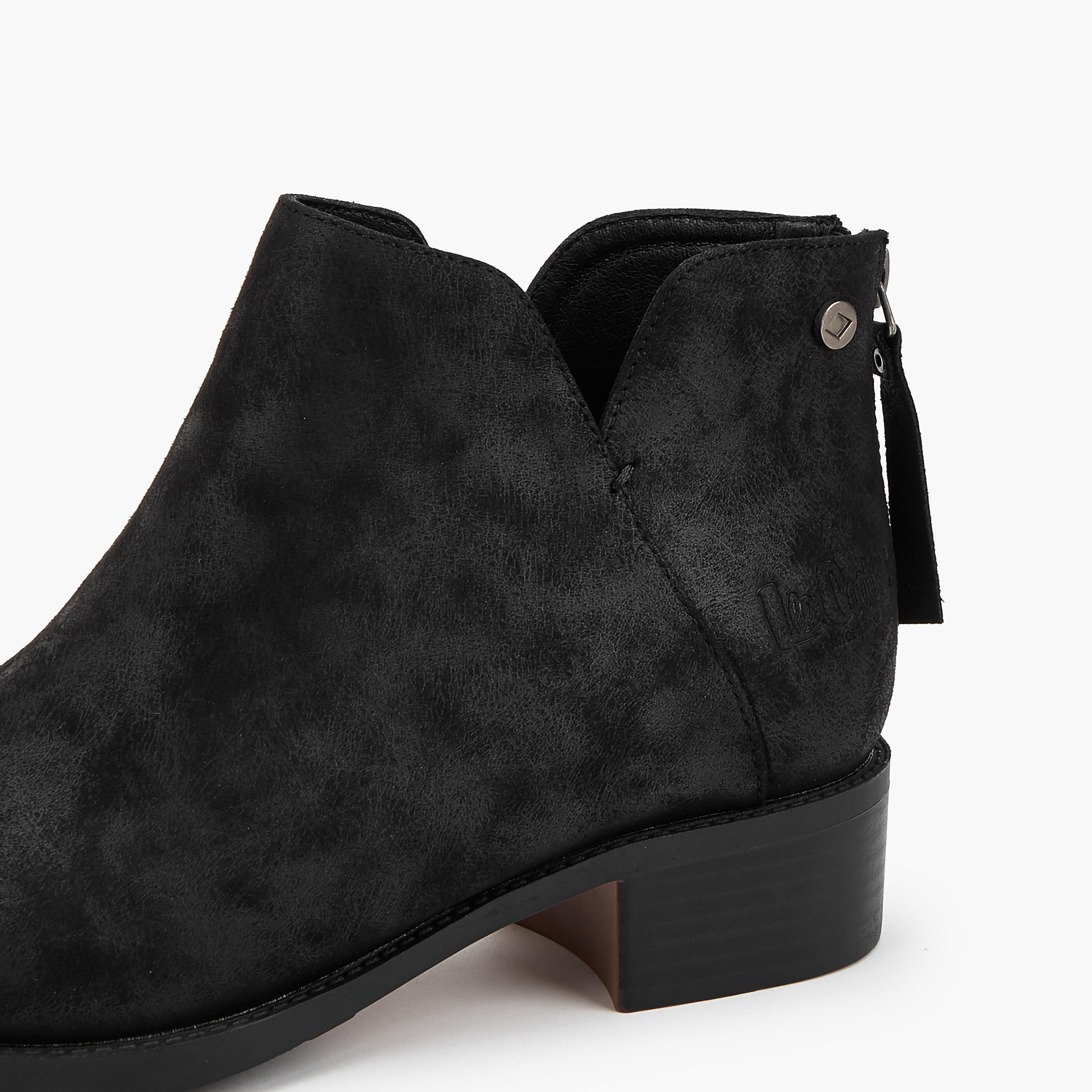 Lee Cooper Women Textured Ankle Boots-women-shoes-boots-image-4