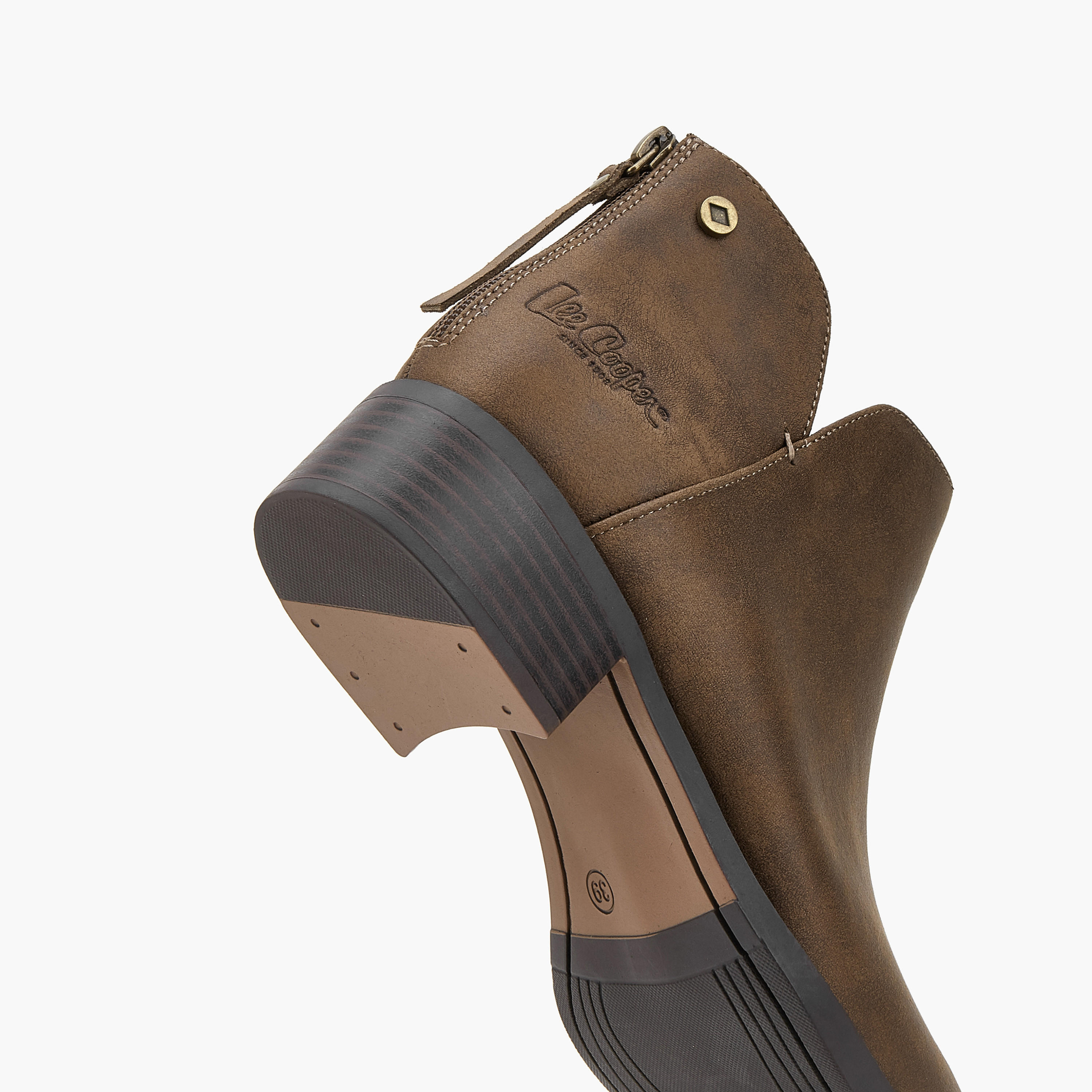 بوت كاحل بملمس بارز للنساء من لي كوبر-women-shoes-boots-image-5