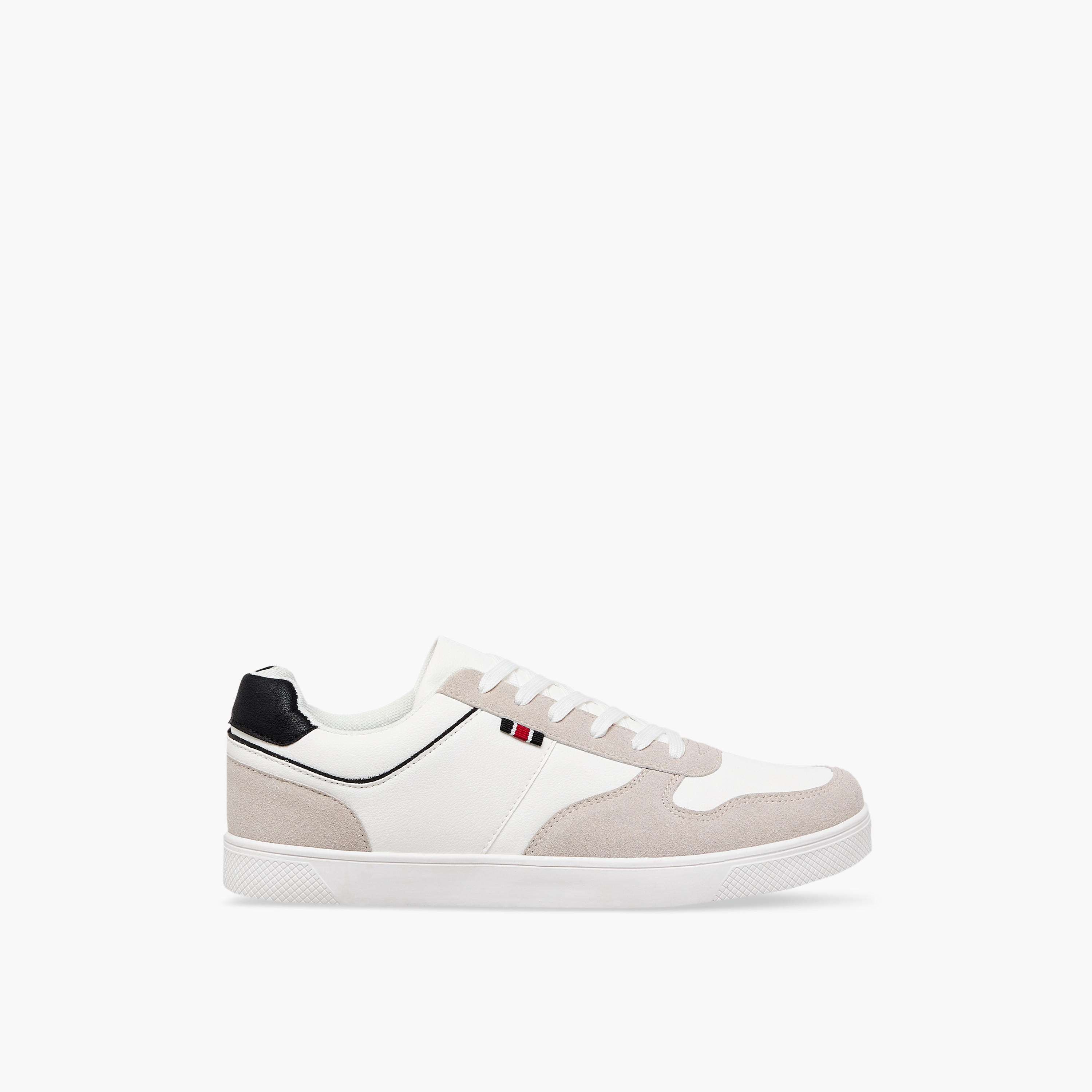 حذاء سنيكرز بطول الكاحل ورباط إإلاق للرجال من إل بي إل من شو إكسبريس-men-shoes-sneakers-image-3